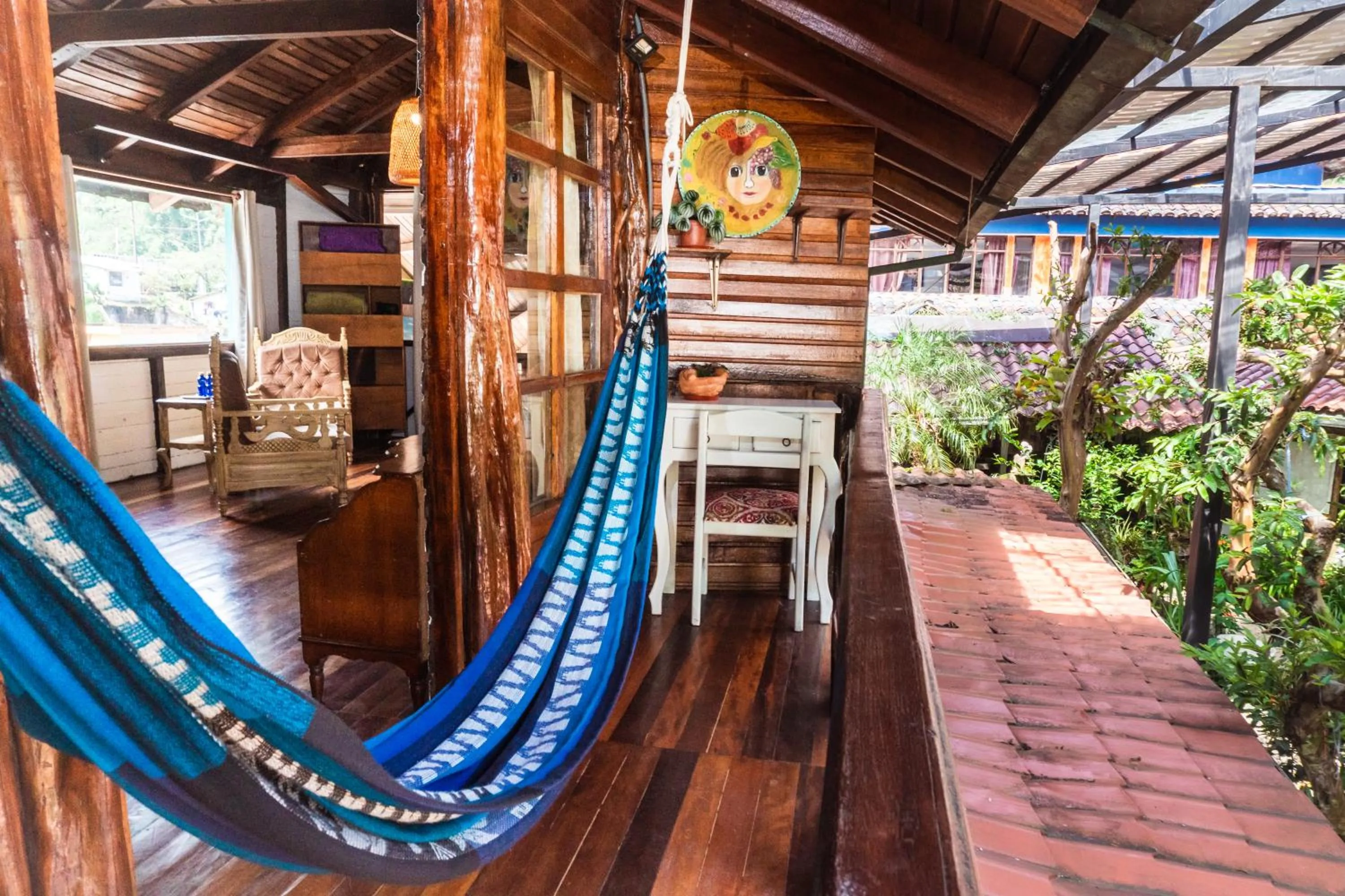 Patio in Spa Hosteria Miramelindo