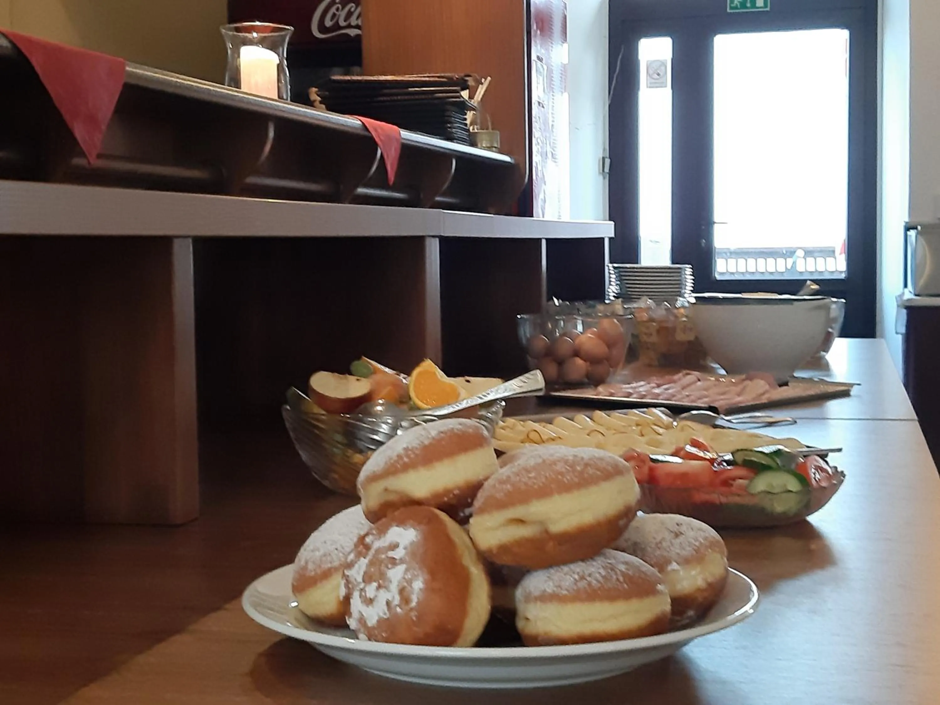 Food and drinks in Hotel Jestřábí