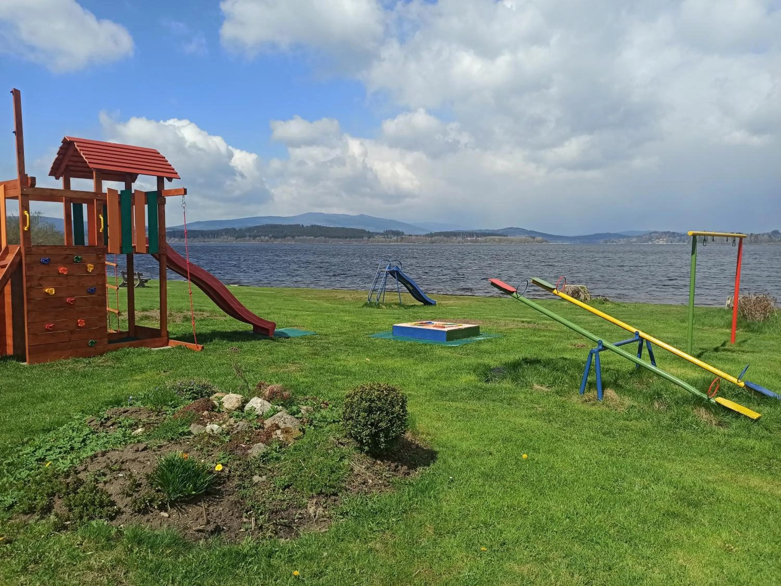 Children play ground in Hotel Jestřábí