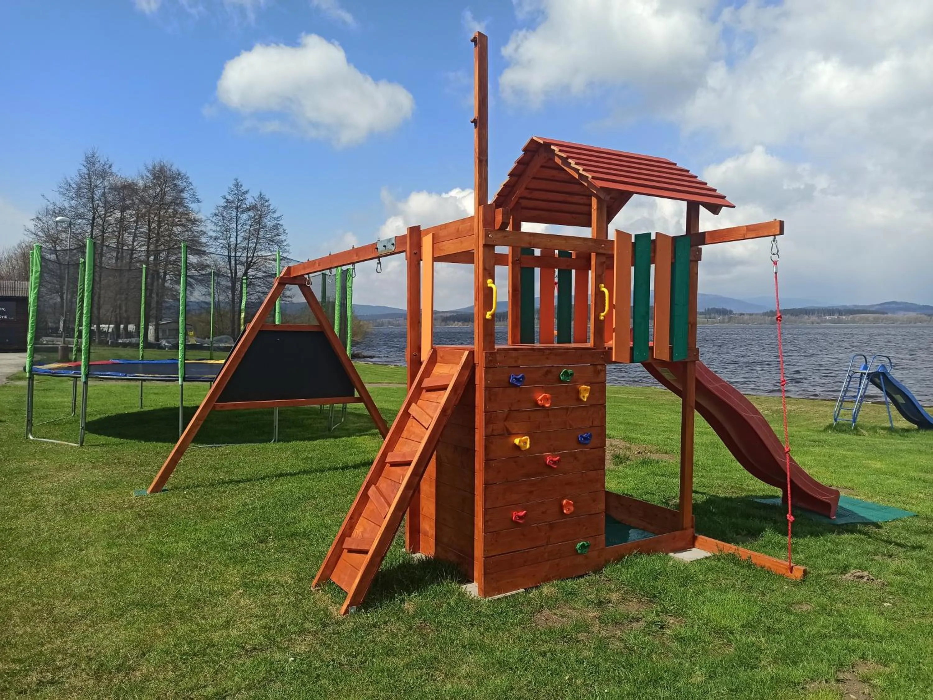 Children play ground in Hotel Jestřábí