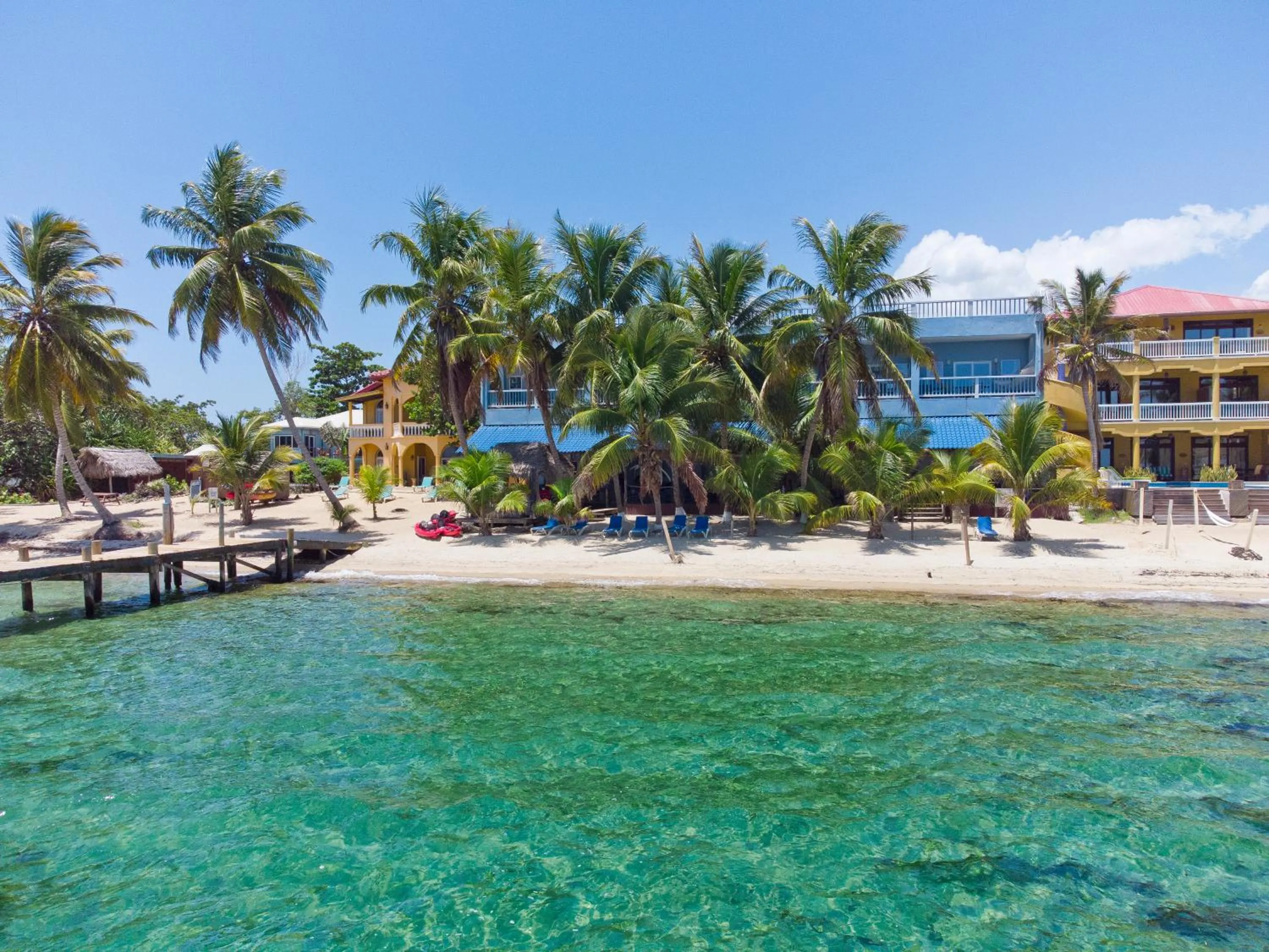 Beach in Parrot Cove Lodge