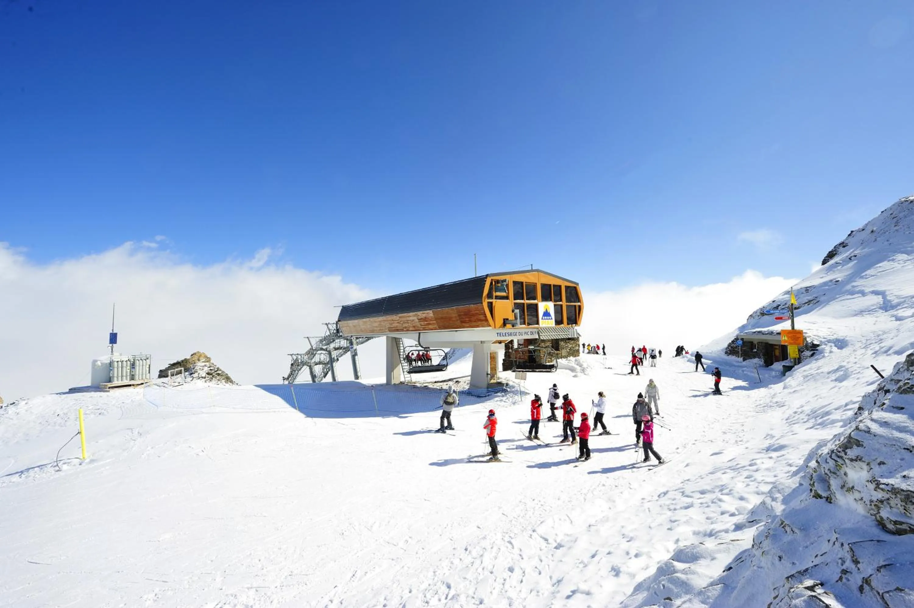 Ski School in Résidence Azureva Piau Engaly