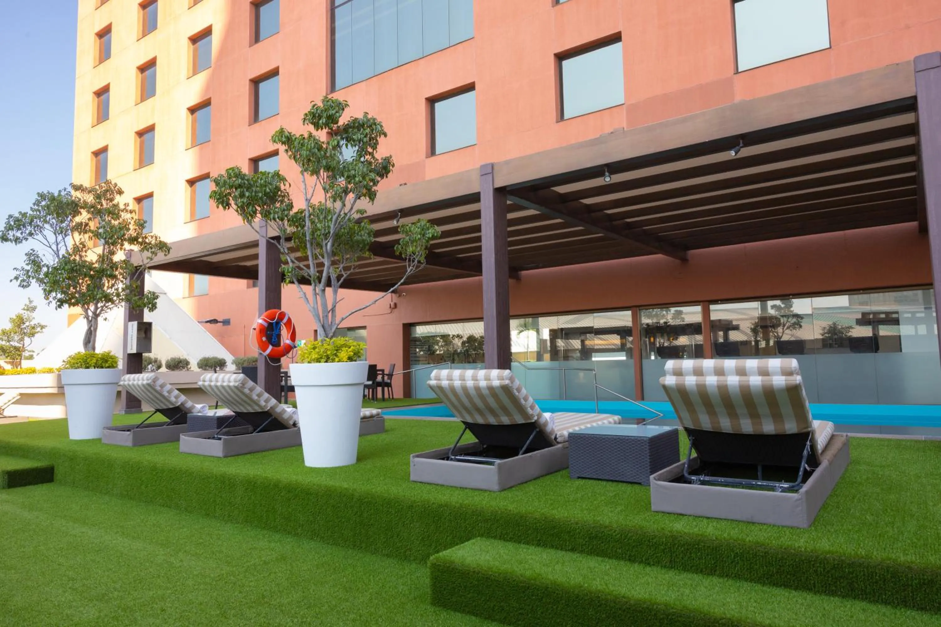 Swimming pool in Barcelo Guadalajara