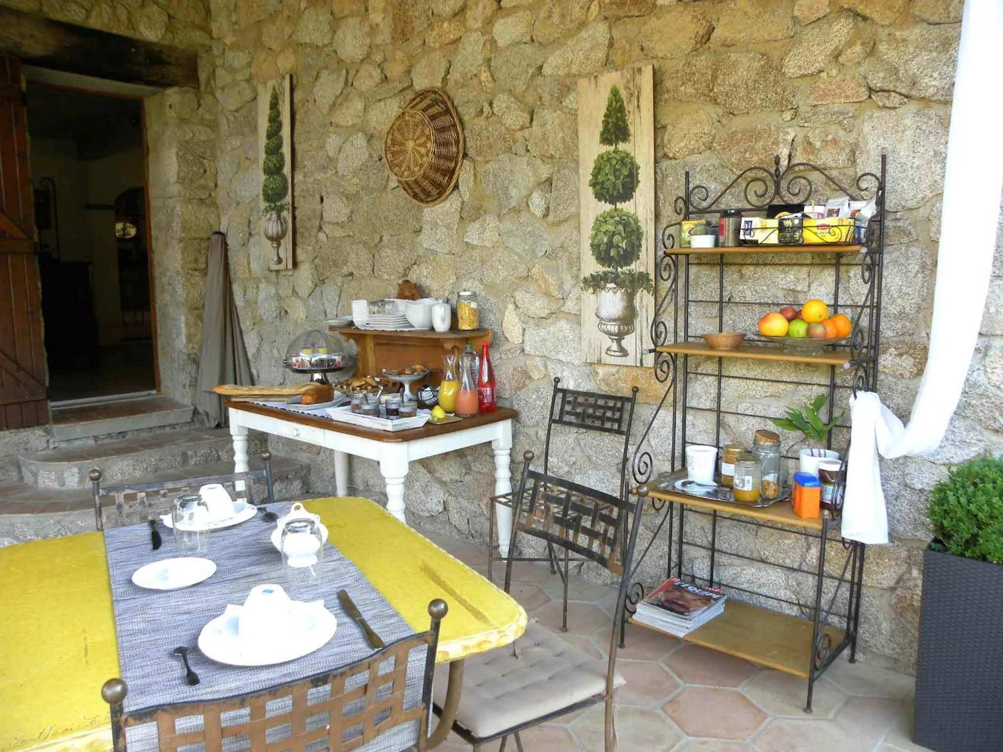 Time of day in La Bergerie