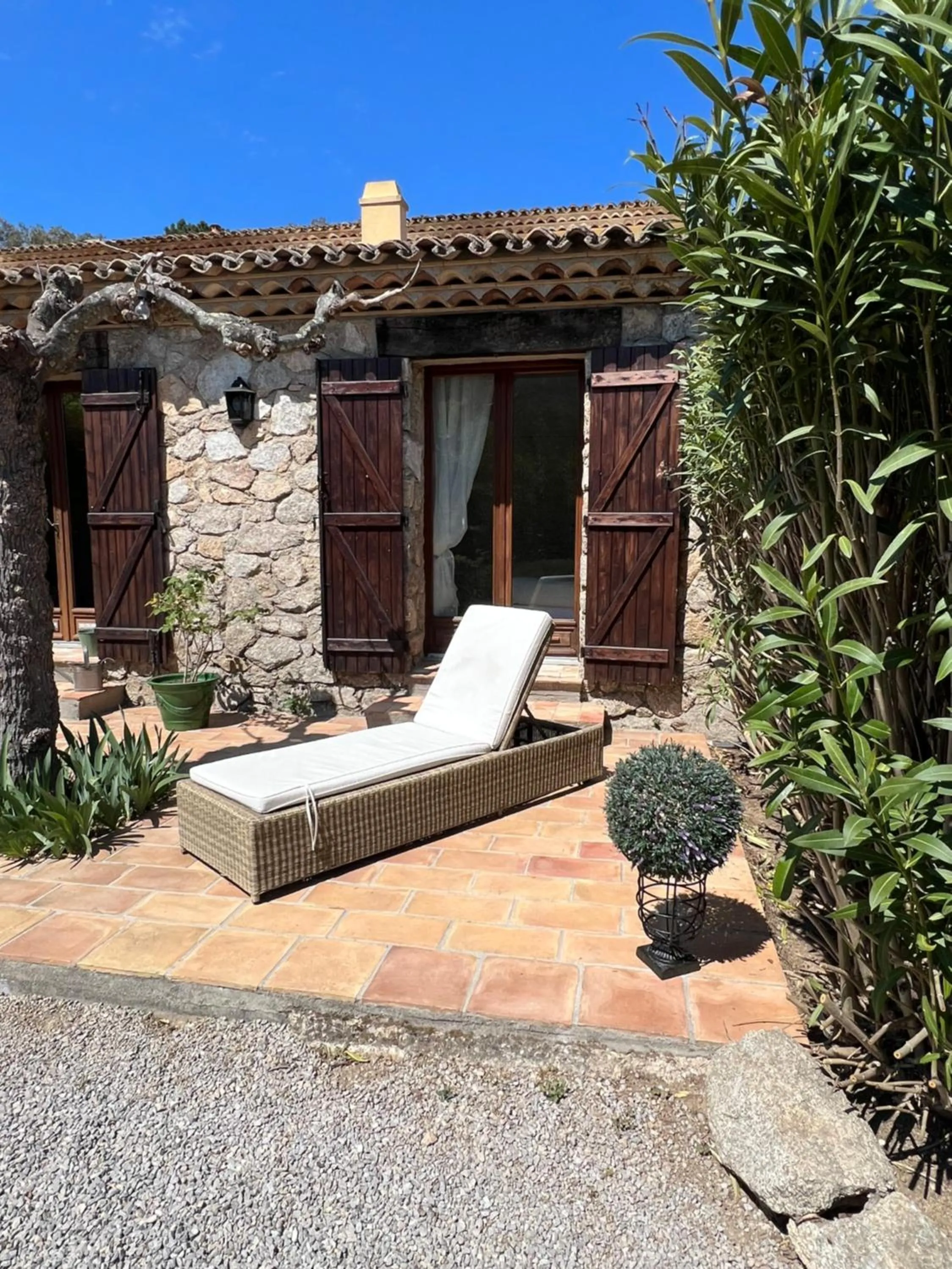 Balcony/Terrace in La Bergerie