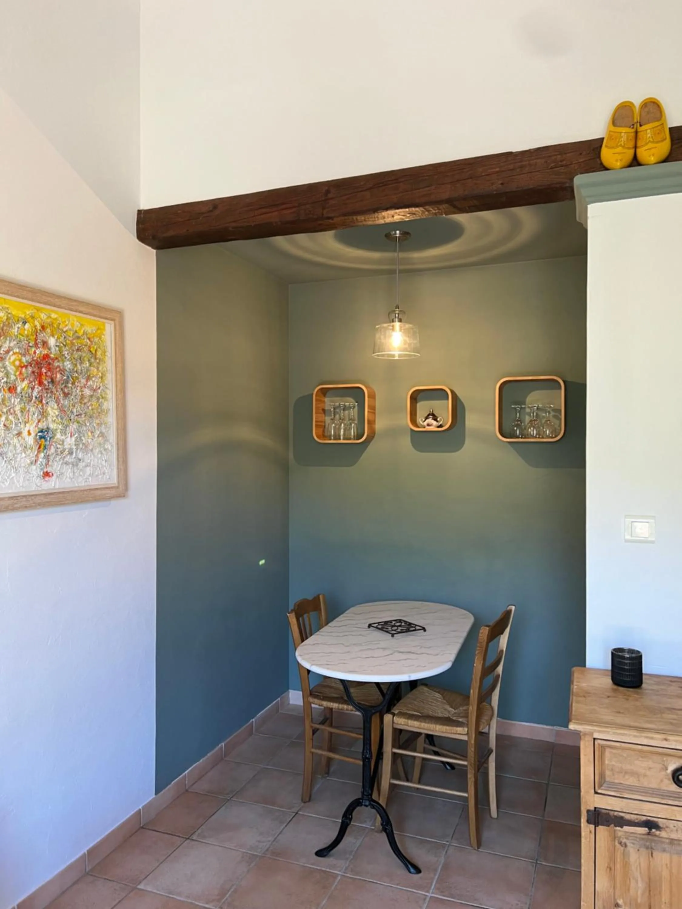 Dining area in La Bergerie