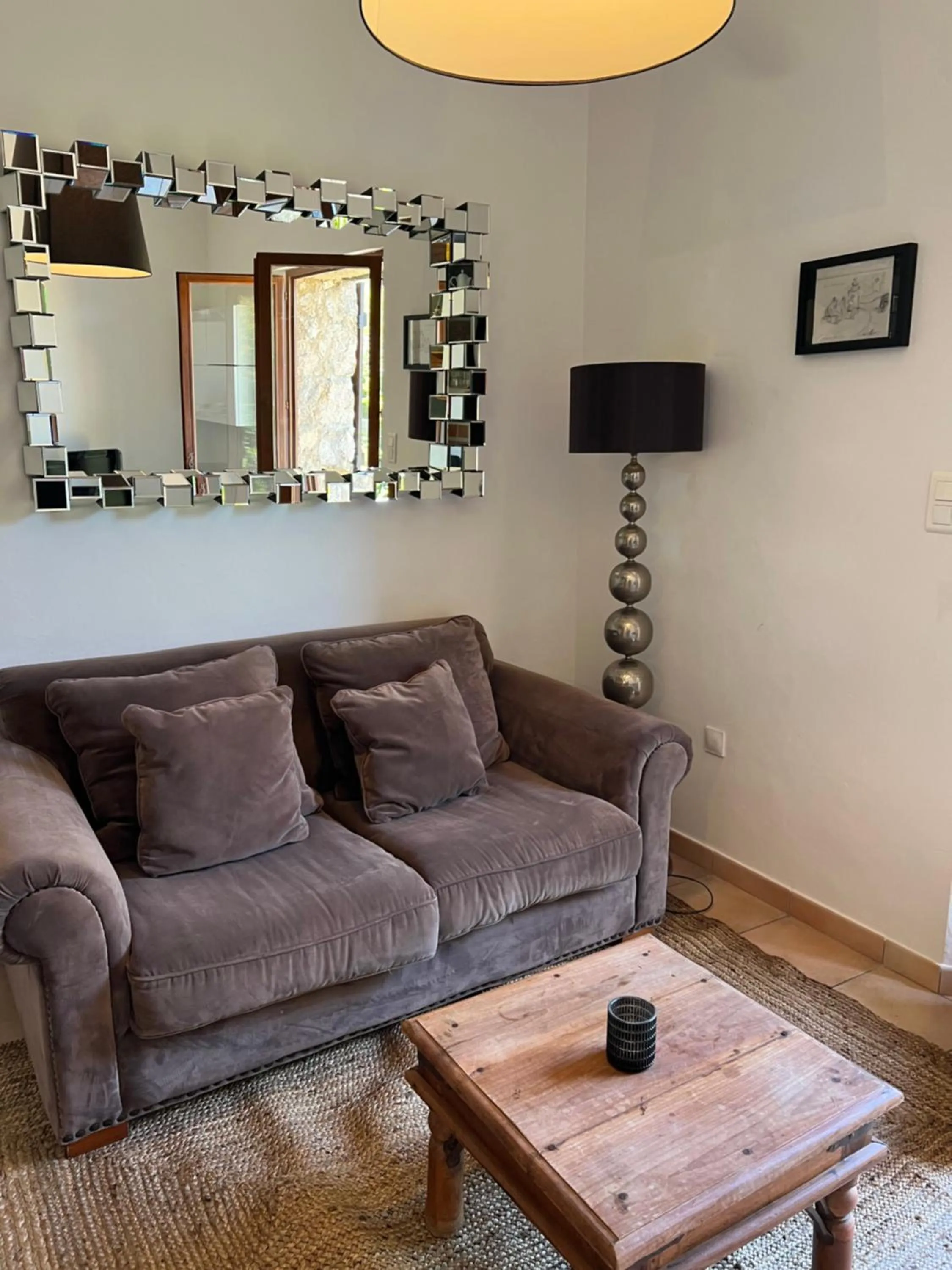 Living room in La Bergerie