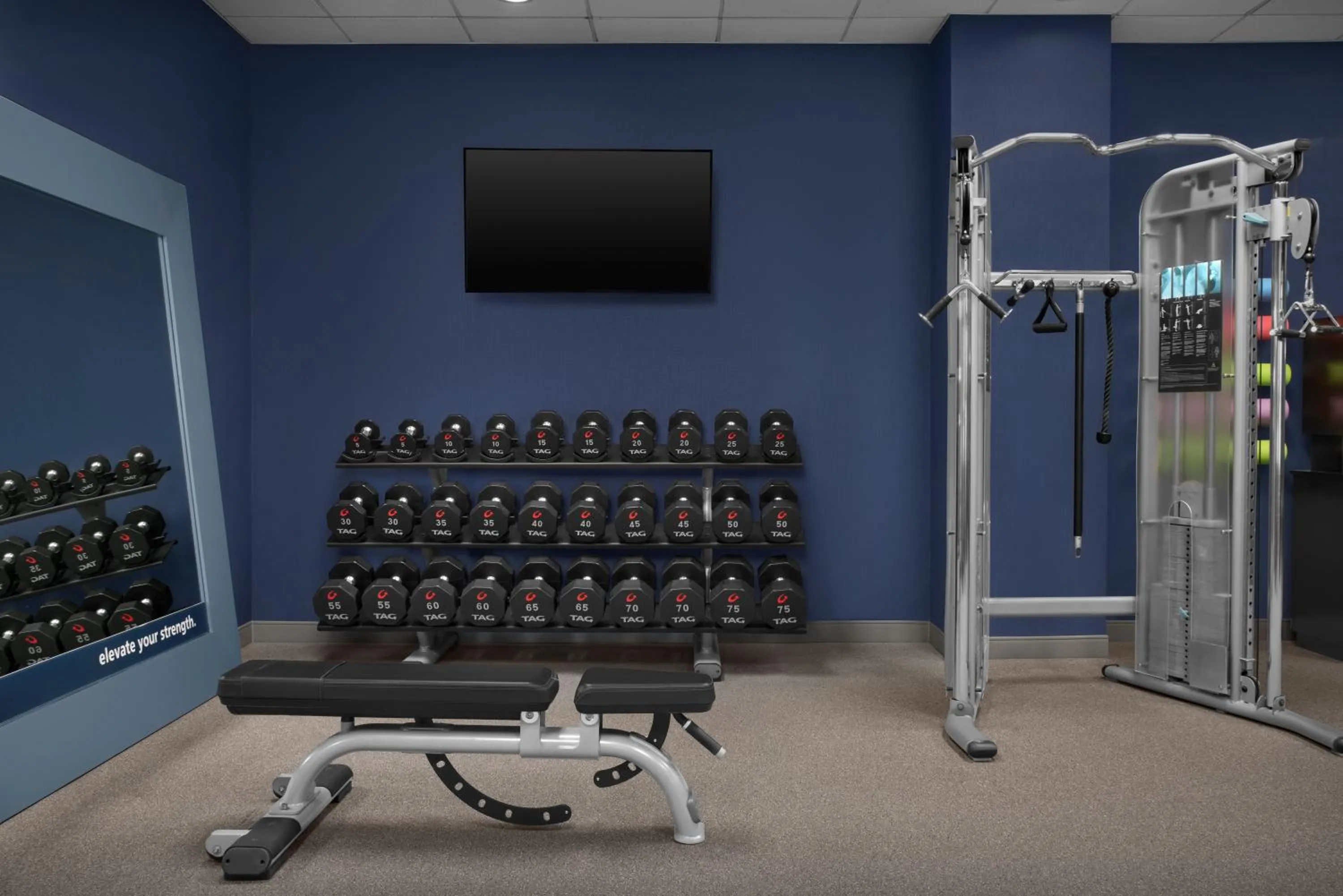Fitness centre/facilities in Hampton Inn Fort Lauderdale Downtown Las Olas Area