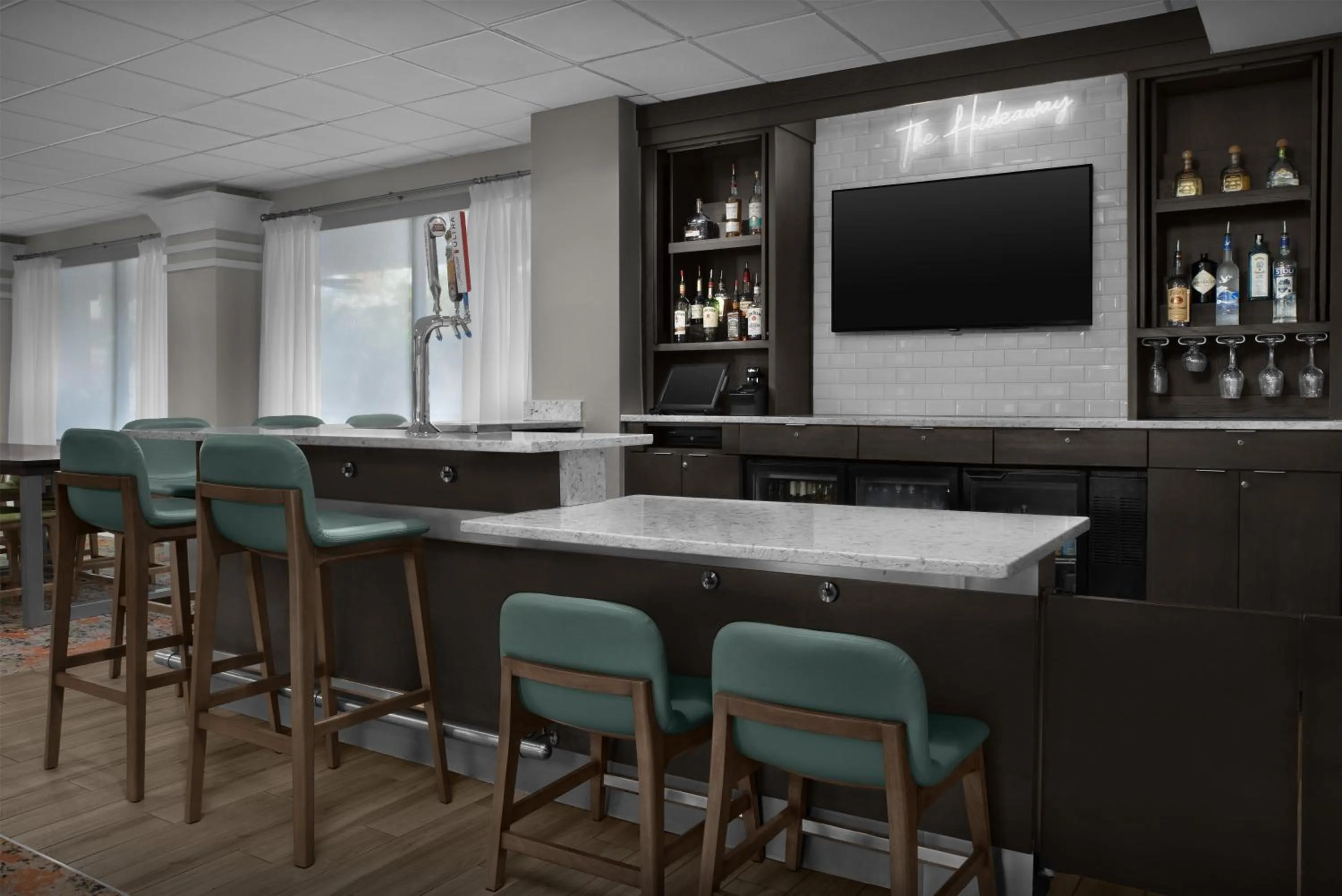 Lounge or bar in Hampton Inn Fort Lauderdale Downtown Las Olas Area