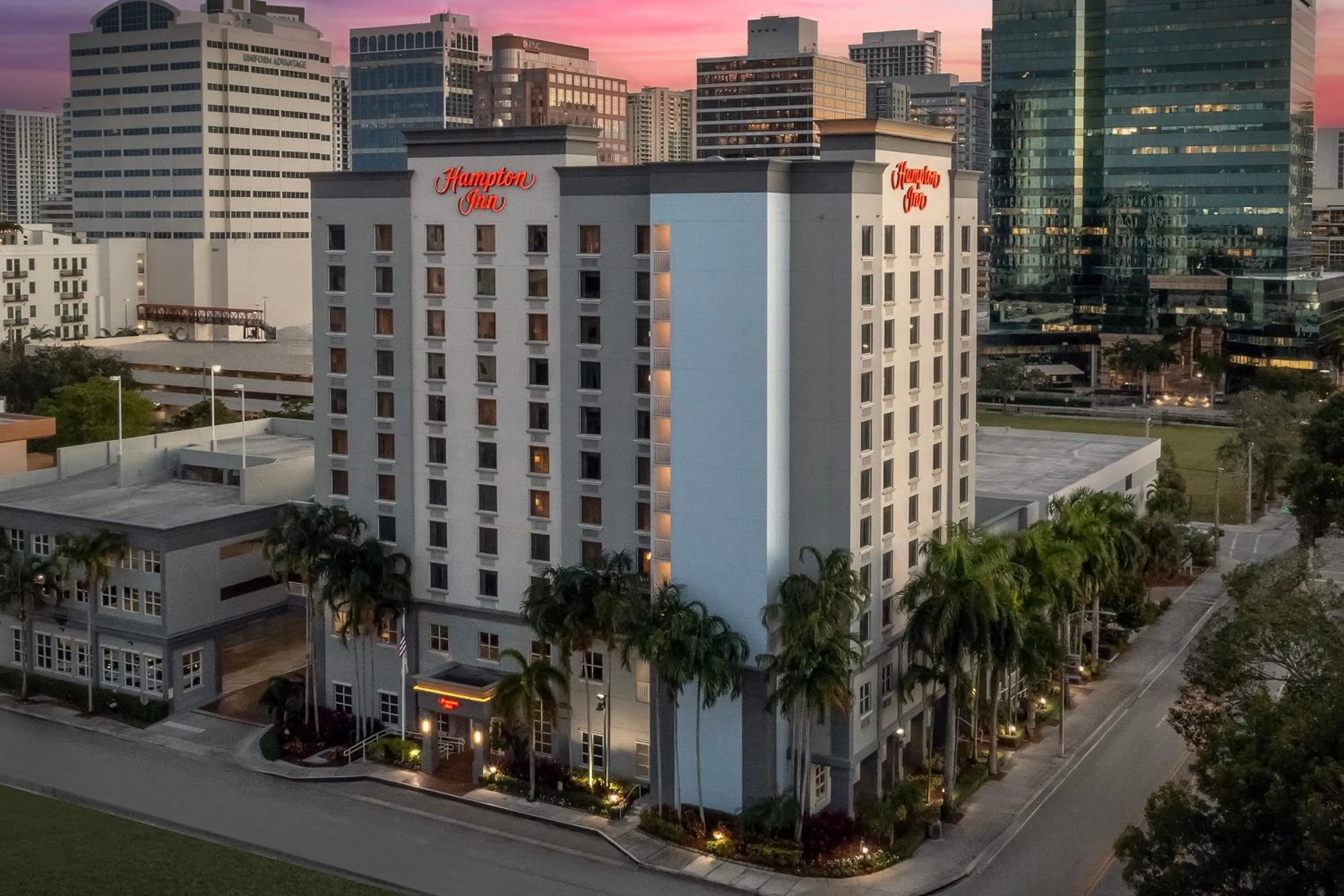 Property building in Hampton Inn Fort Lauderdale Downtown Las Olas Area