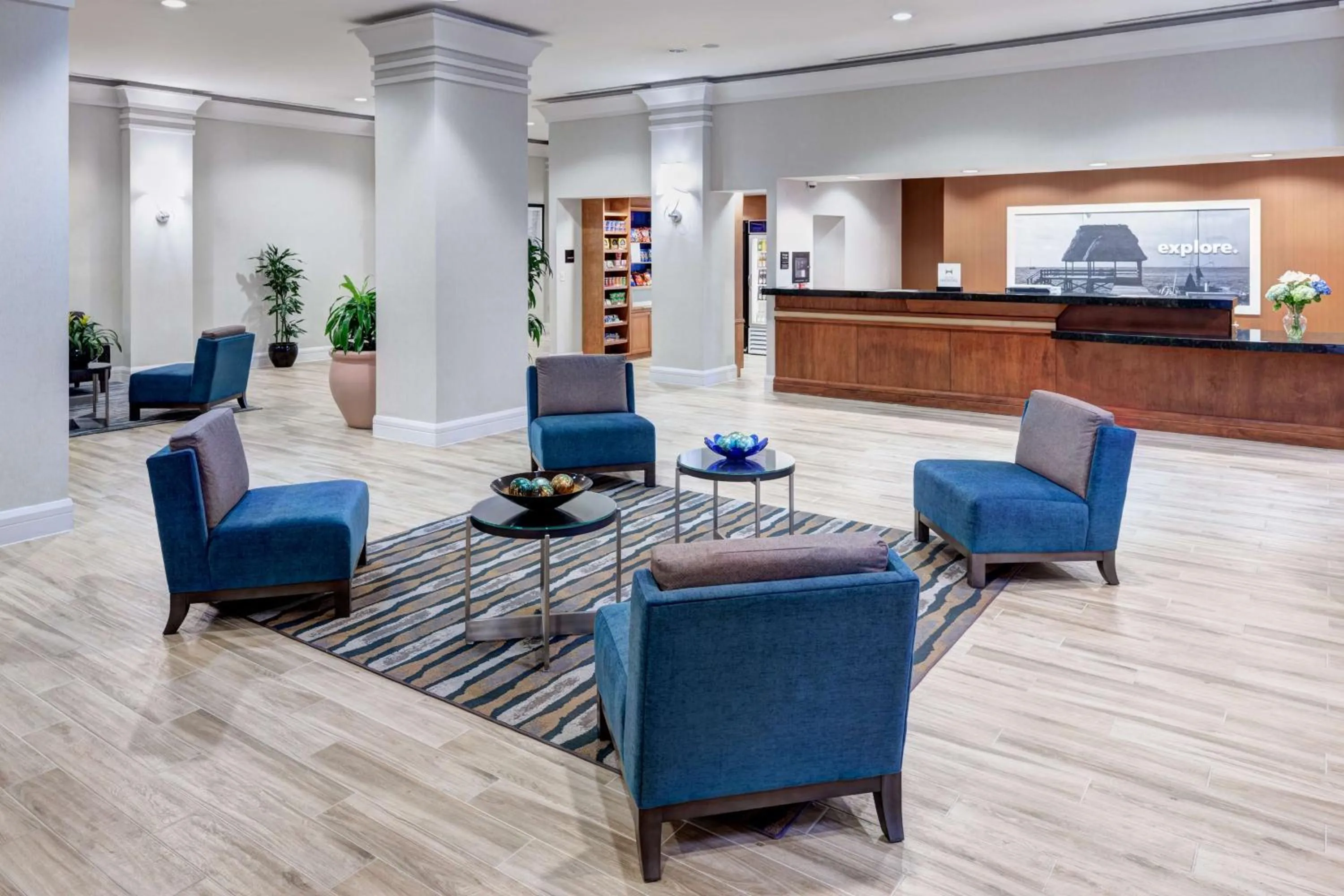Lobby or reception in Hampton Inn Fort Lauderdale Downtown Las Olas Area