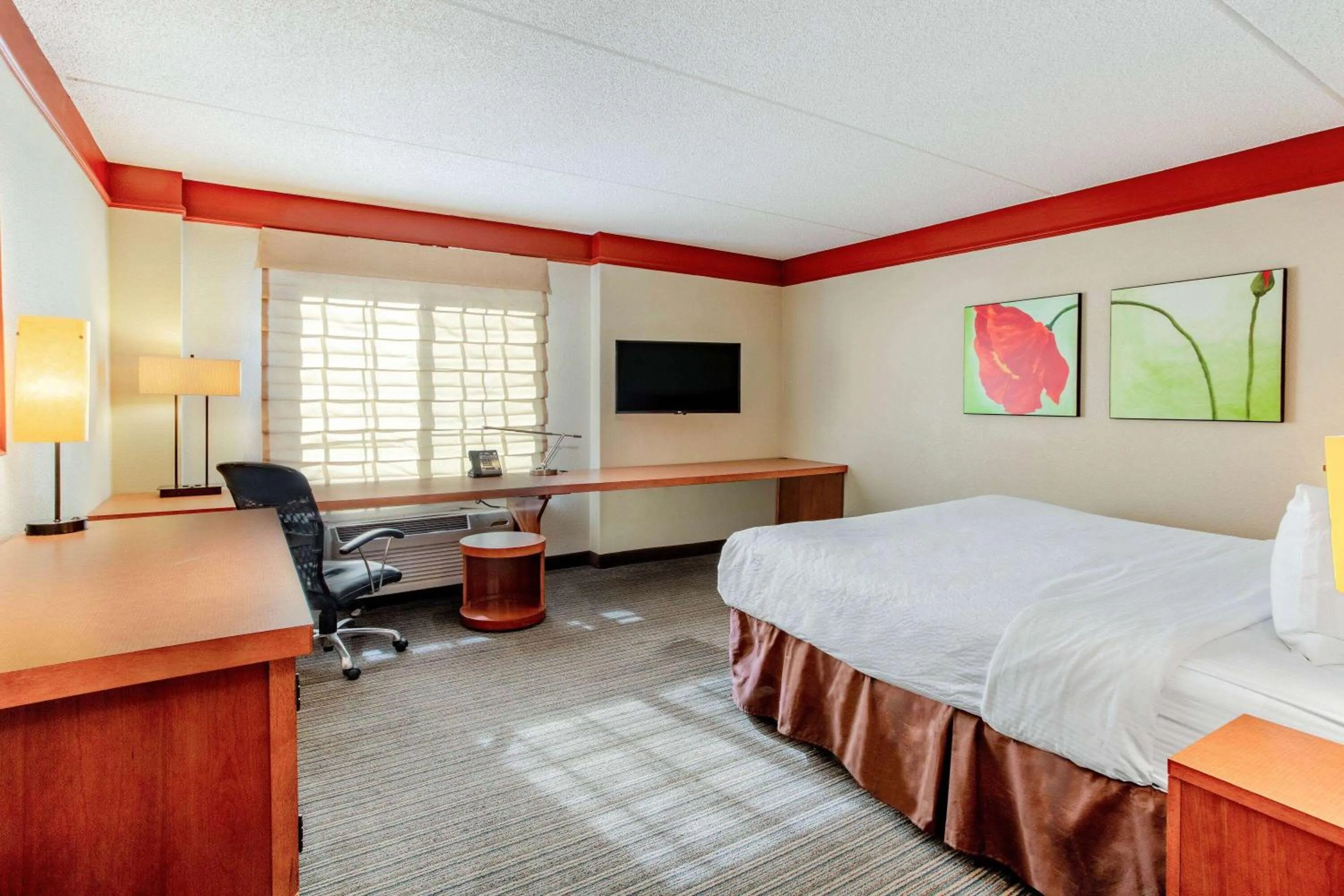 Photo of the whole room, Bed in La Quinta by Wyndham Raleigh/Durham Southpoint