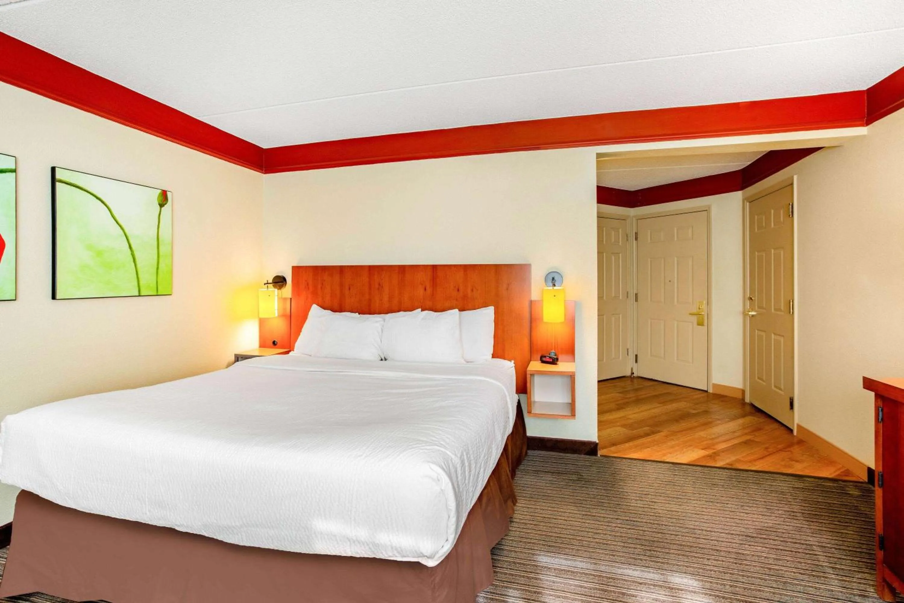 Photo of the whole room, Bed in La Quinta by Wyndham Raleigh/Durham Southpoint