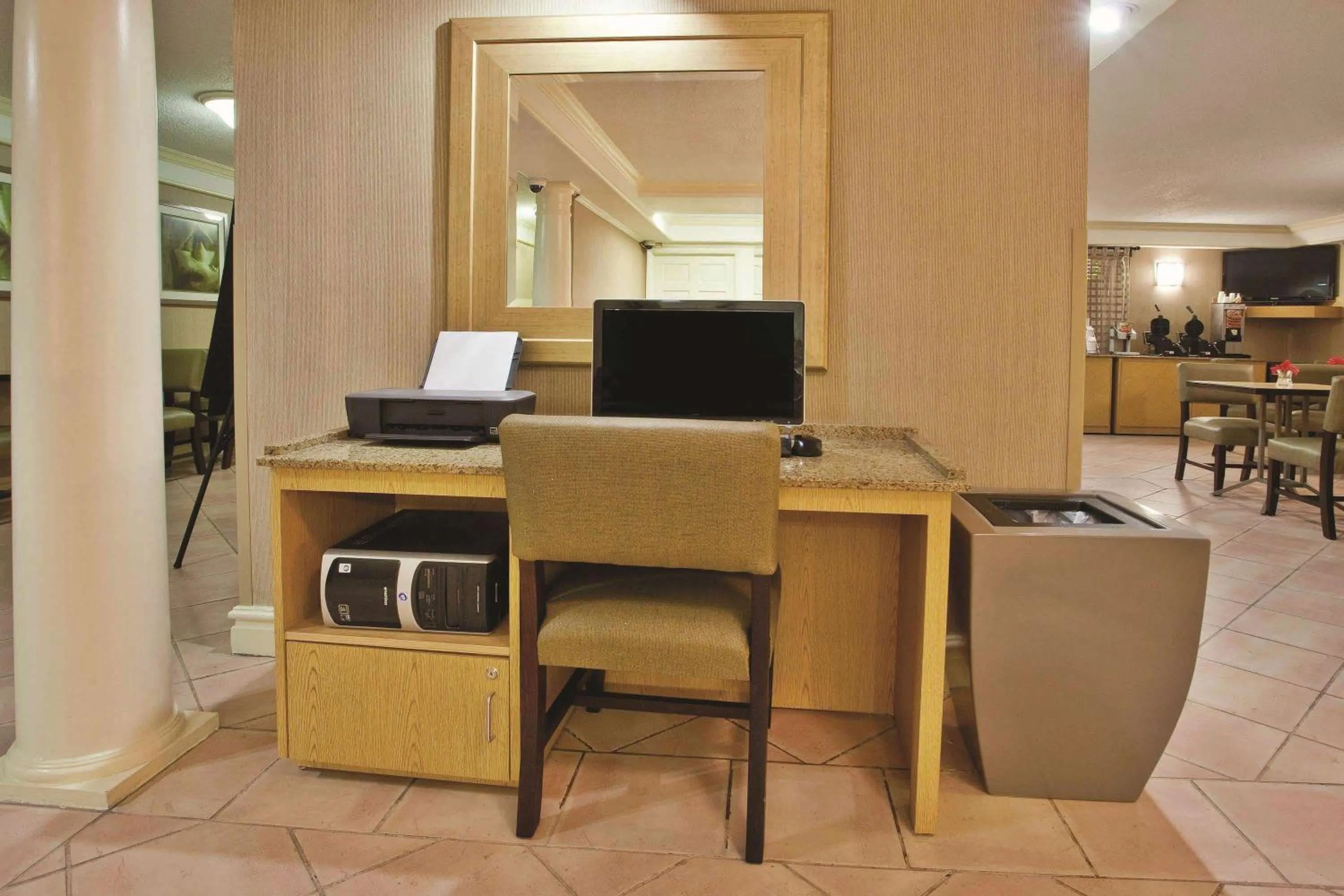 On site in La Quinta Inn by Wyndham Savannah Midtown