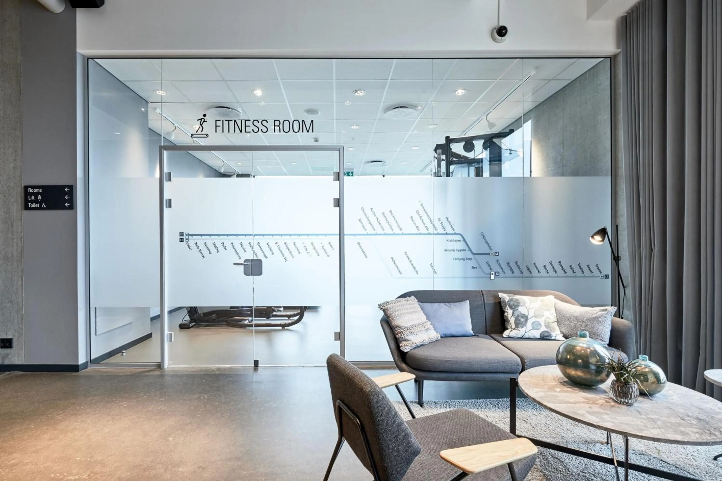 Lobby or reception in Four Points Flex by Sheraton Aarhus Skejby