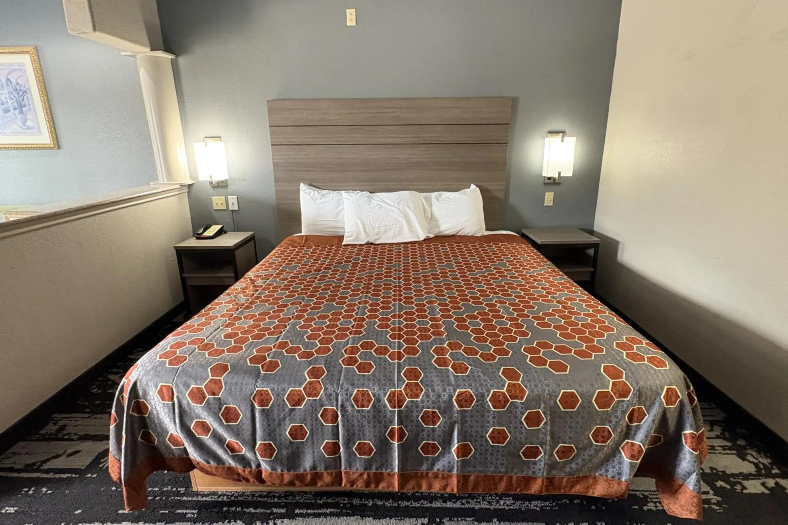 Bedroom, Bed in Regency Inn & Suites By Capital O Houston IAH Airport