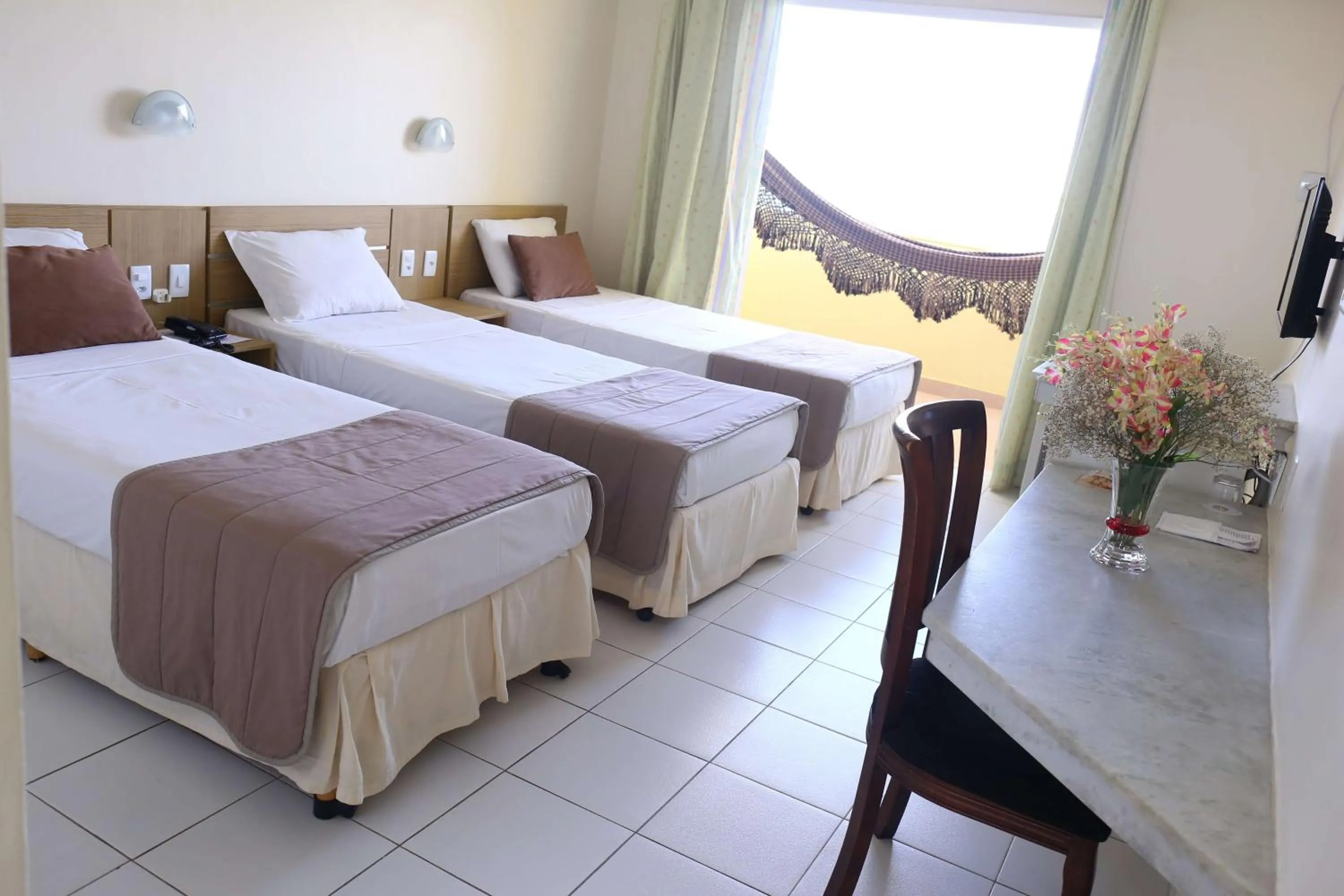 Bed in Grande Hotel de Juazeiro