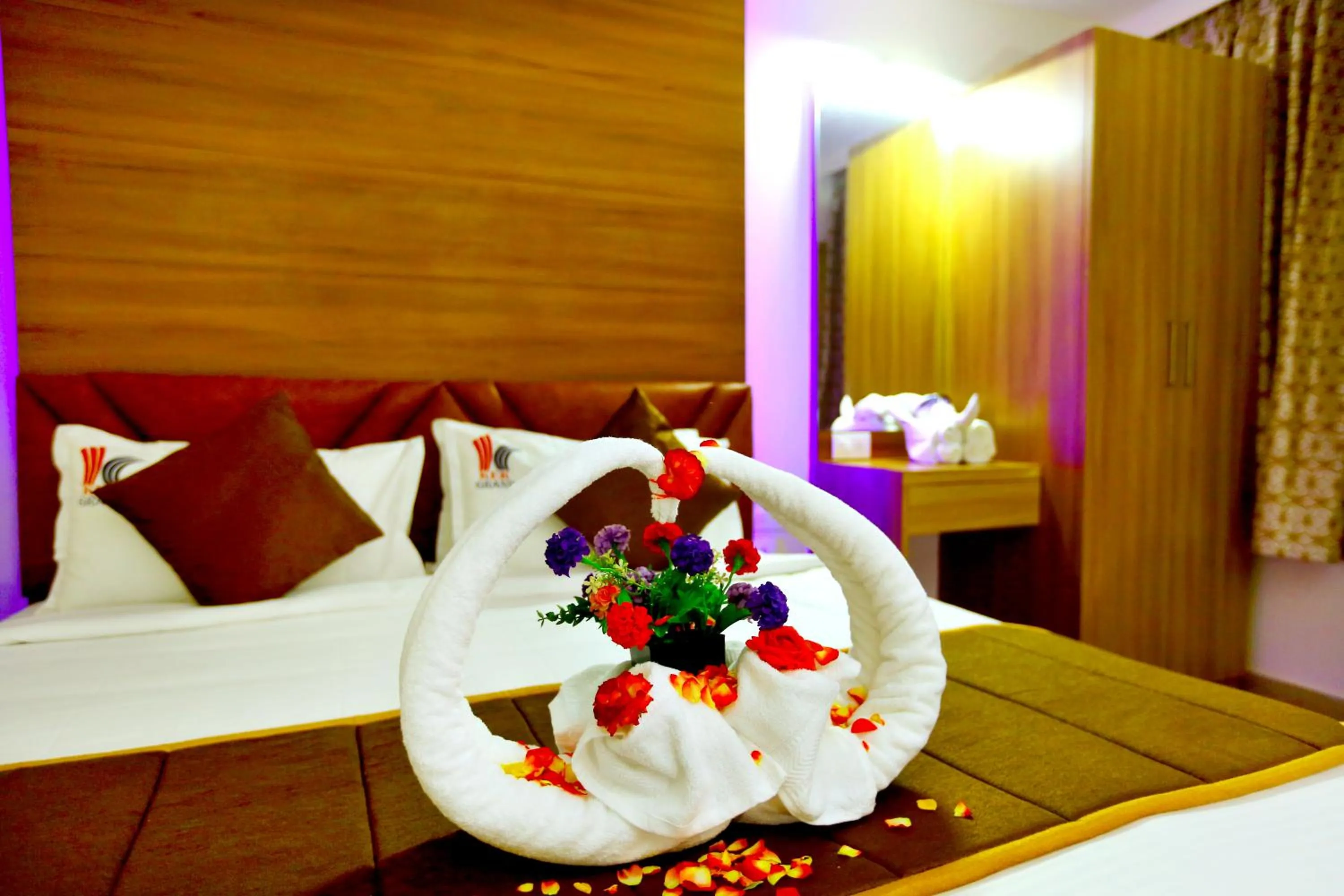 Bed in HOTEL KEK GRAND PARK