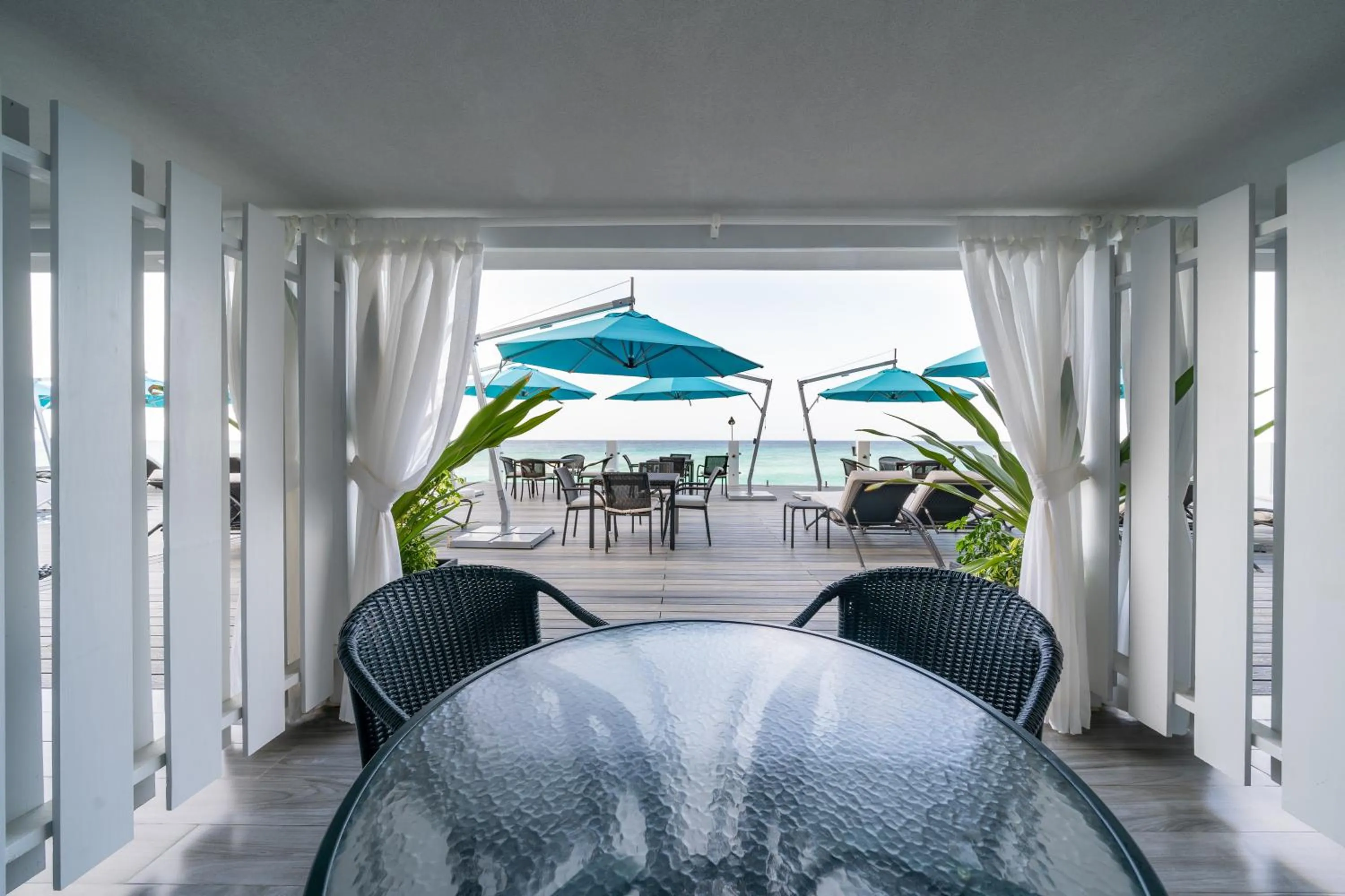 Patio in South Gap Hotel