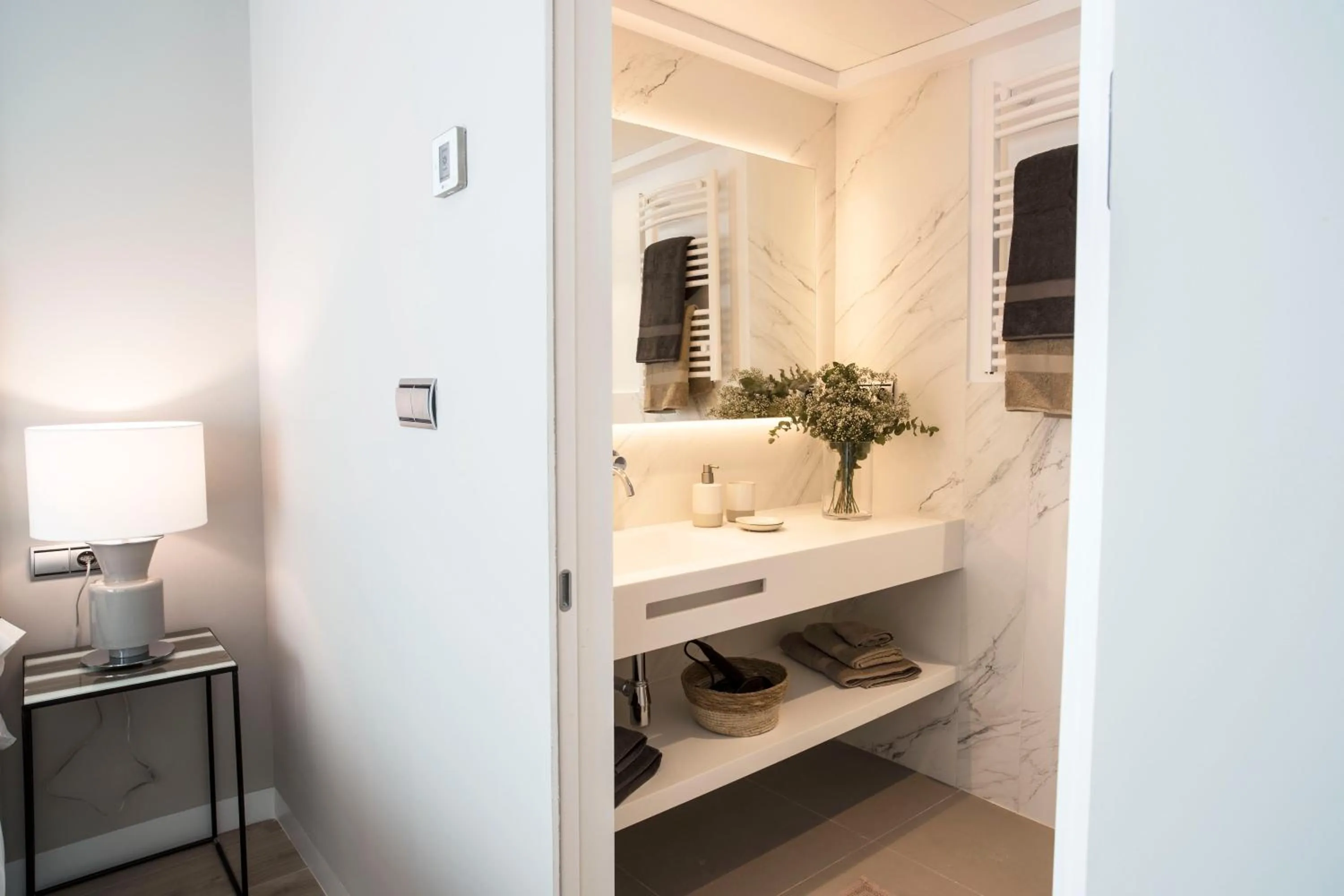 Bathroom in U-Sense Madrid Santa Ana