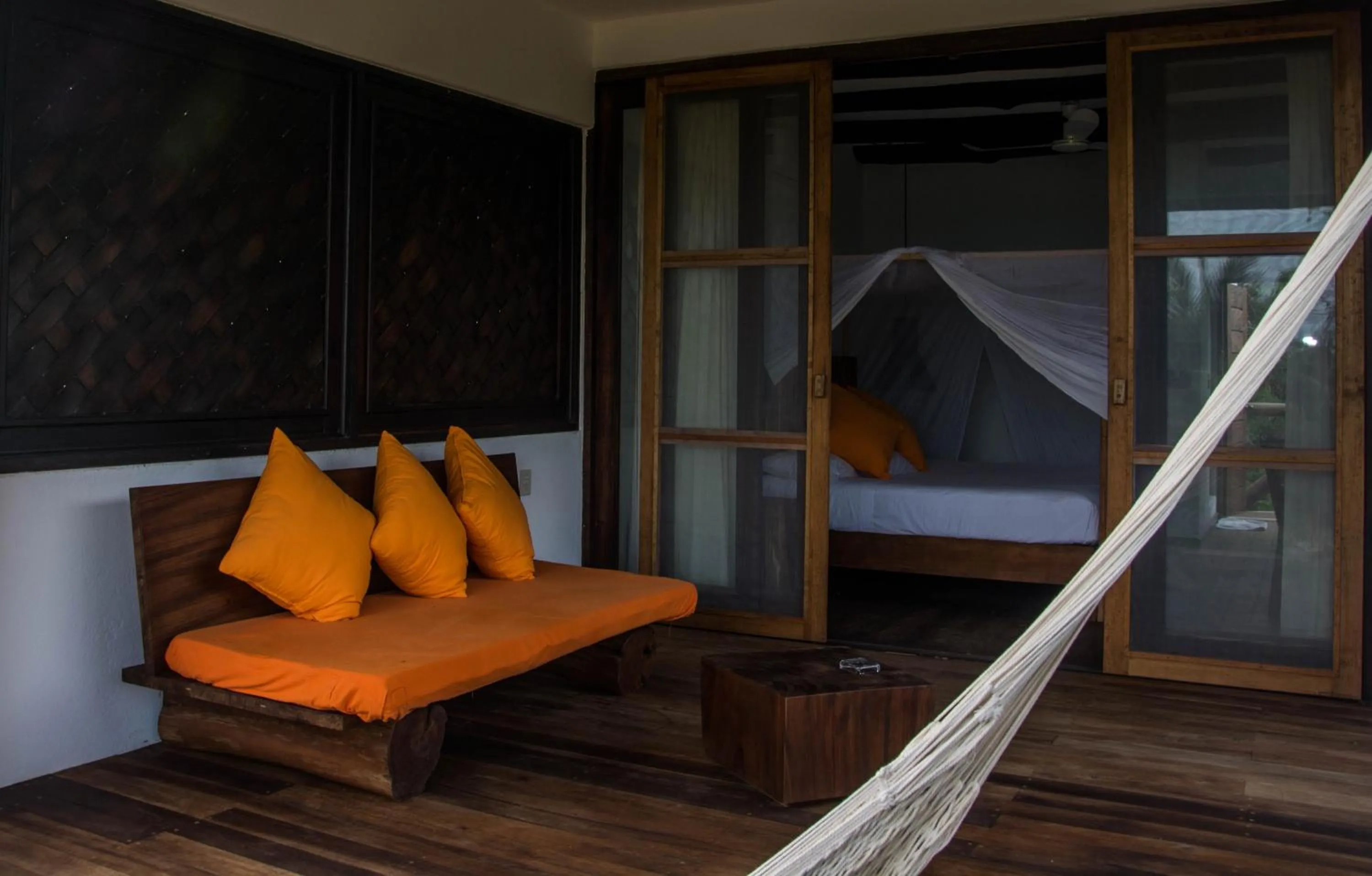 Living room in El Alquimista Yoga Spa