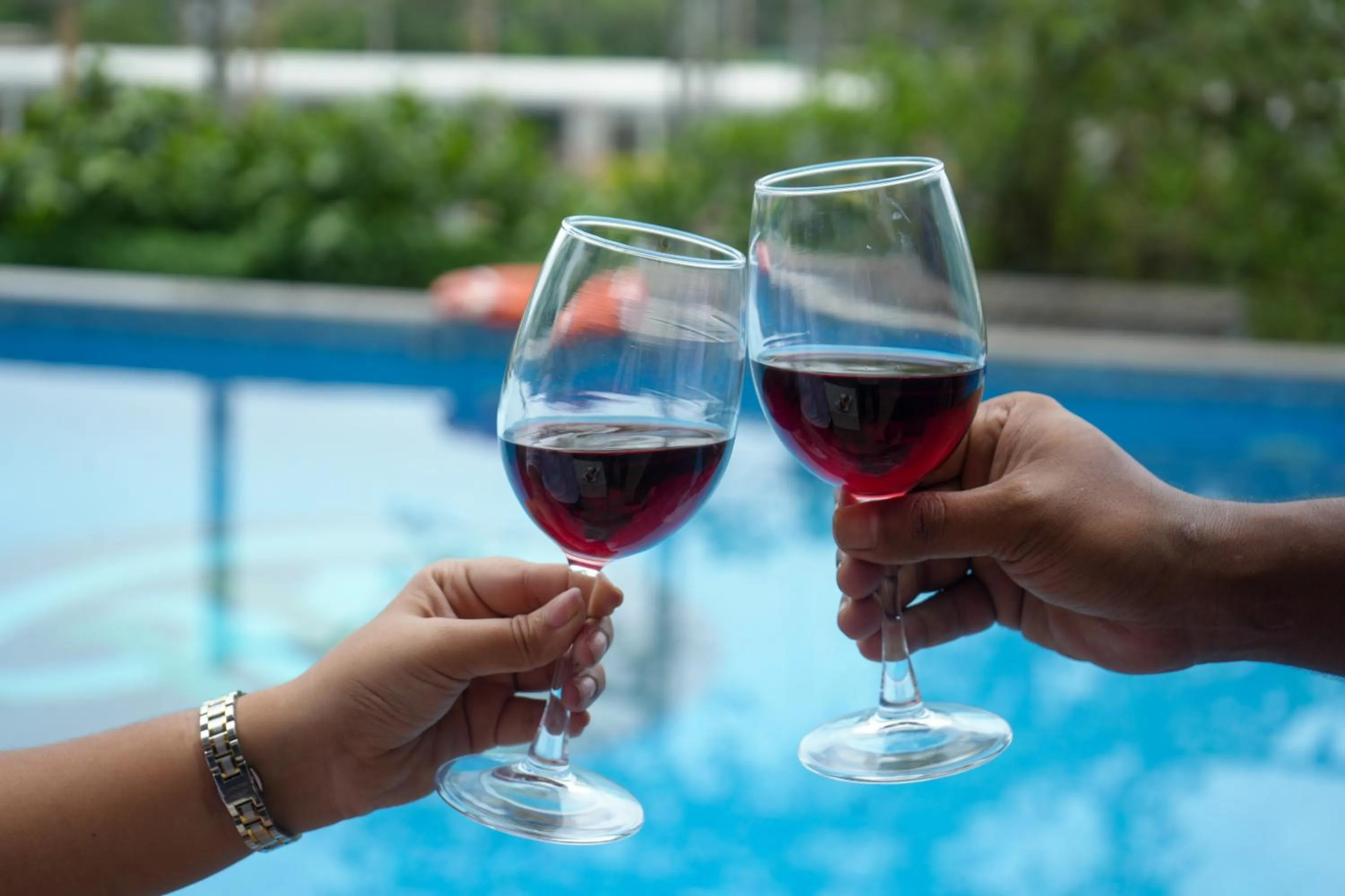 Swimming pool in Ramee Techome