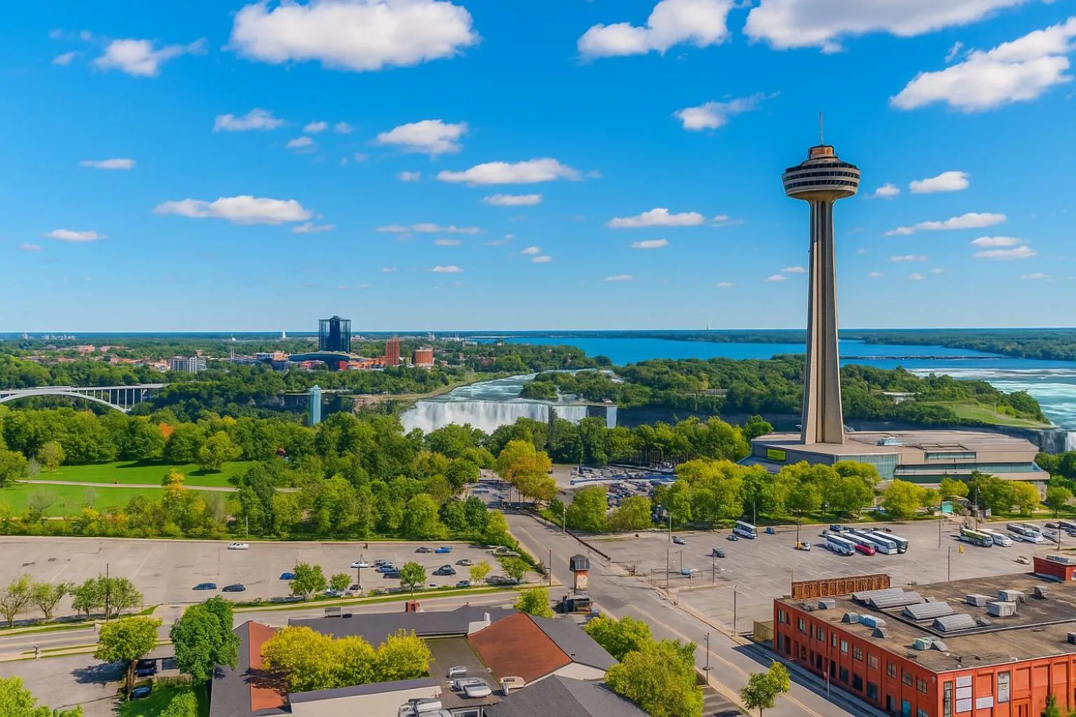 River view in DoubleTree Fallsview Resort & Spa by Hilton - Niagara Falls