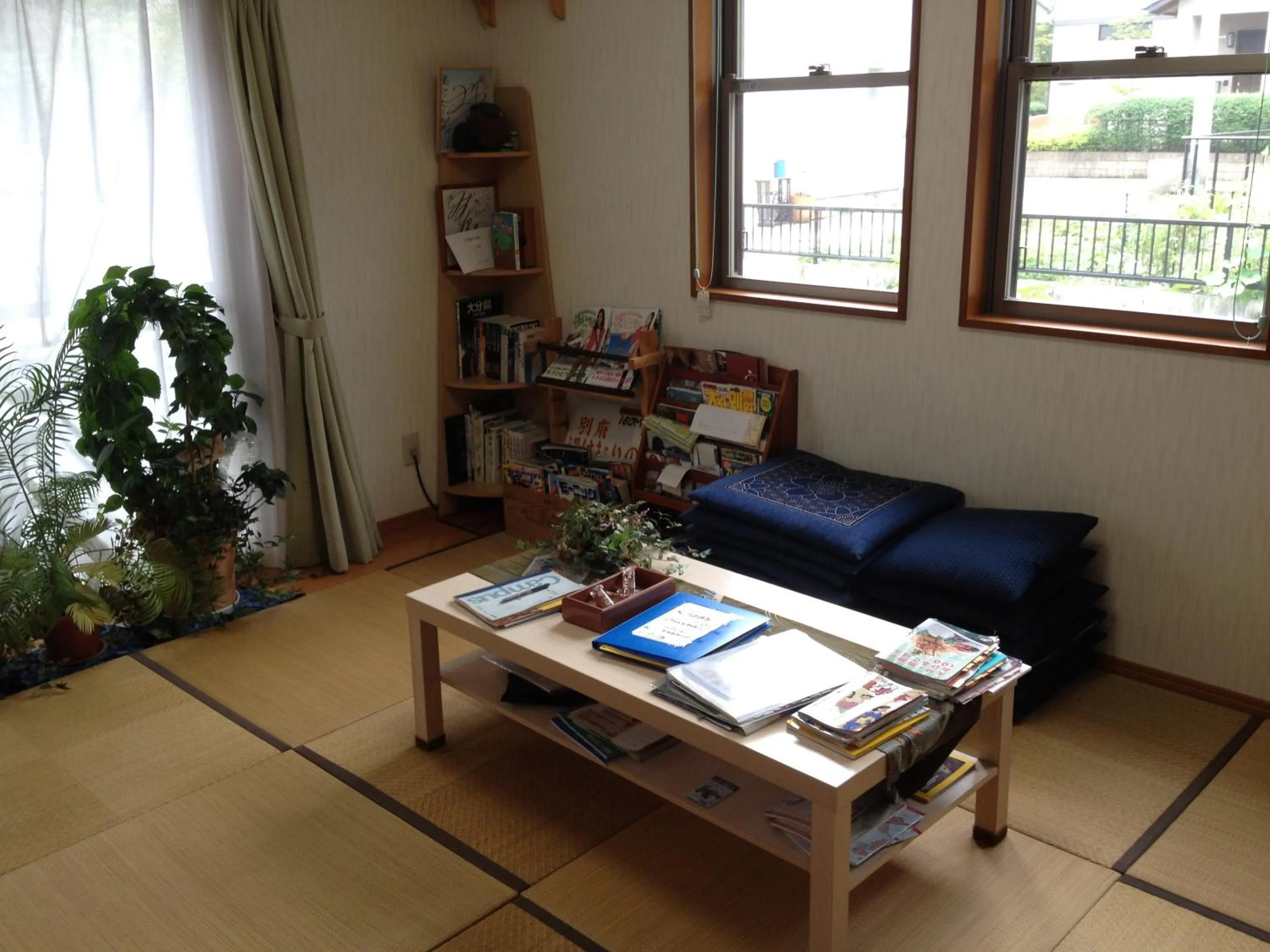 Lobby or reception in Beppu Yukemuri-no-oka Youth Hostel