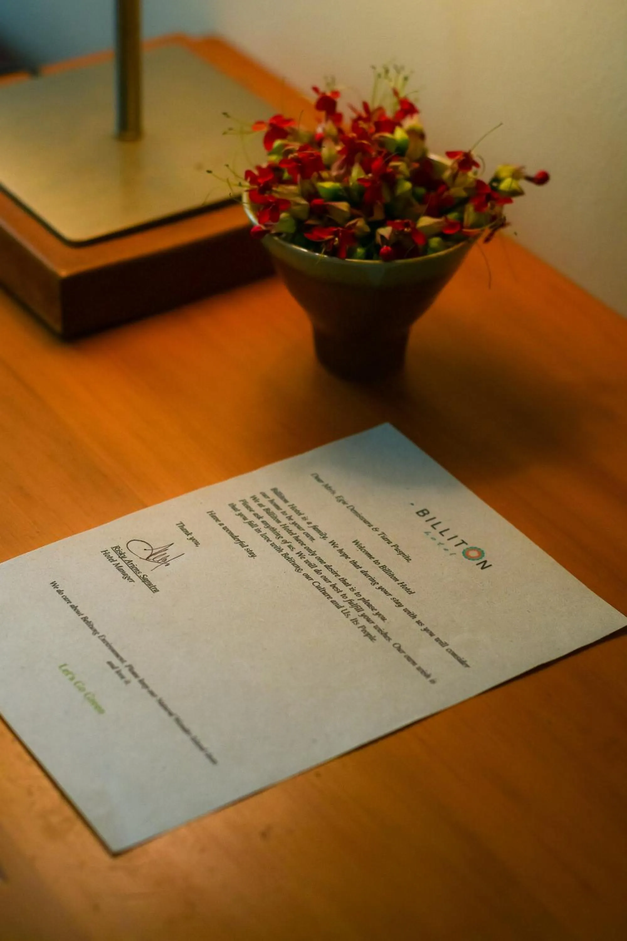 Bathroom in Billiton Hotel