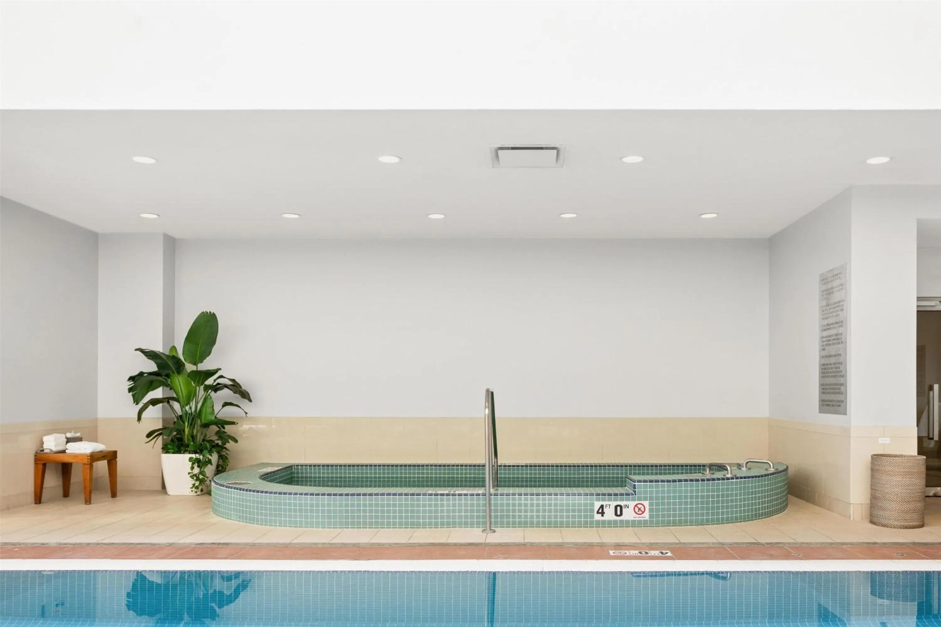 Pool view in Conrad Indianapolis