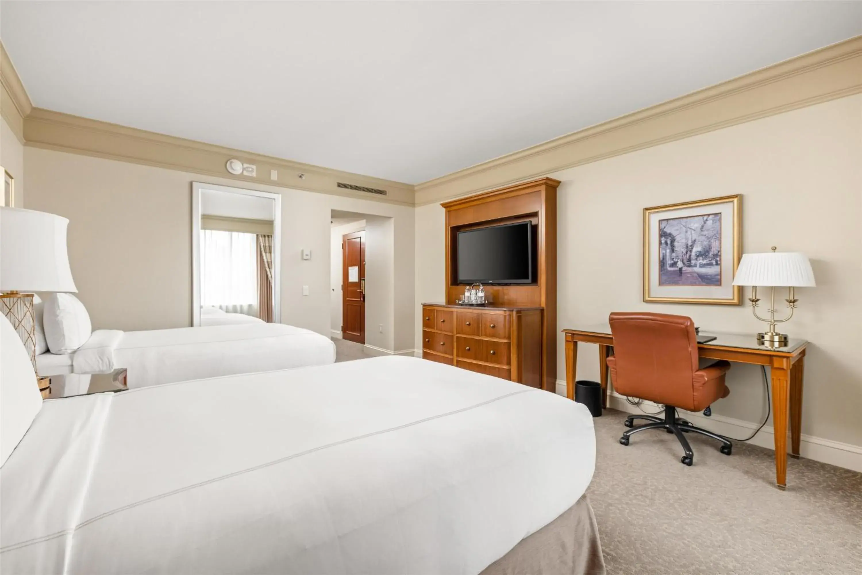 Deluxe Double Room with Two Double Beds - Hearing Access in Conrad Indianapolis Deluxe Double Room with Two Double Beds - Hearing Access in Conrad Indianapolis
