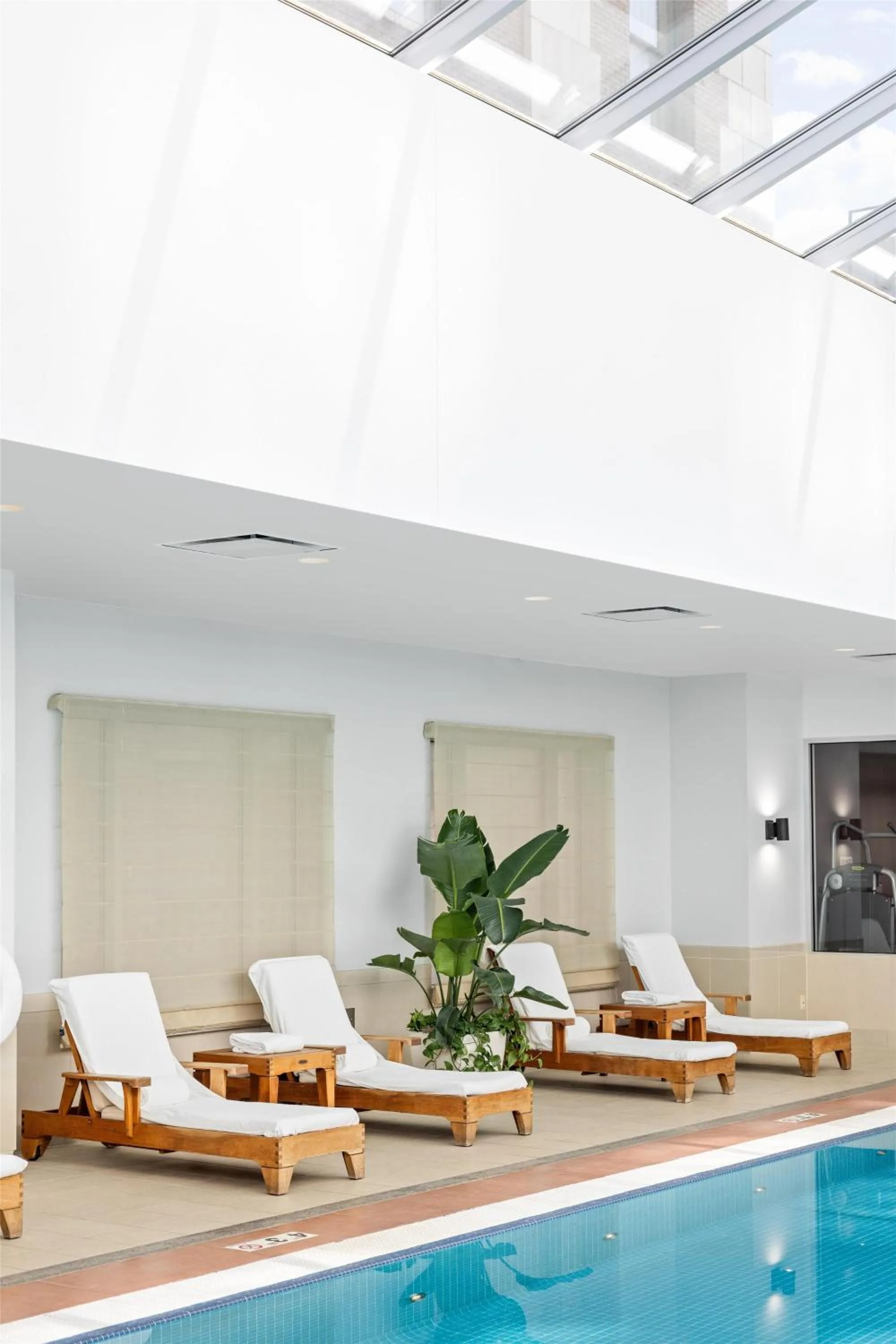 Pool view in Conrad Indianapolis