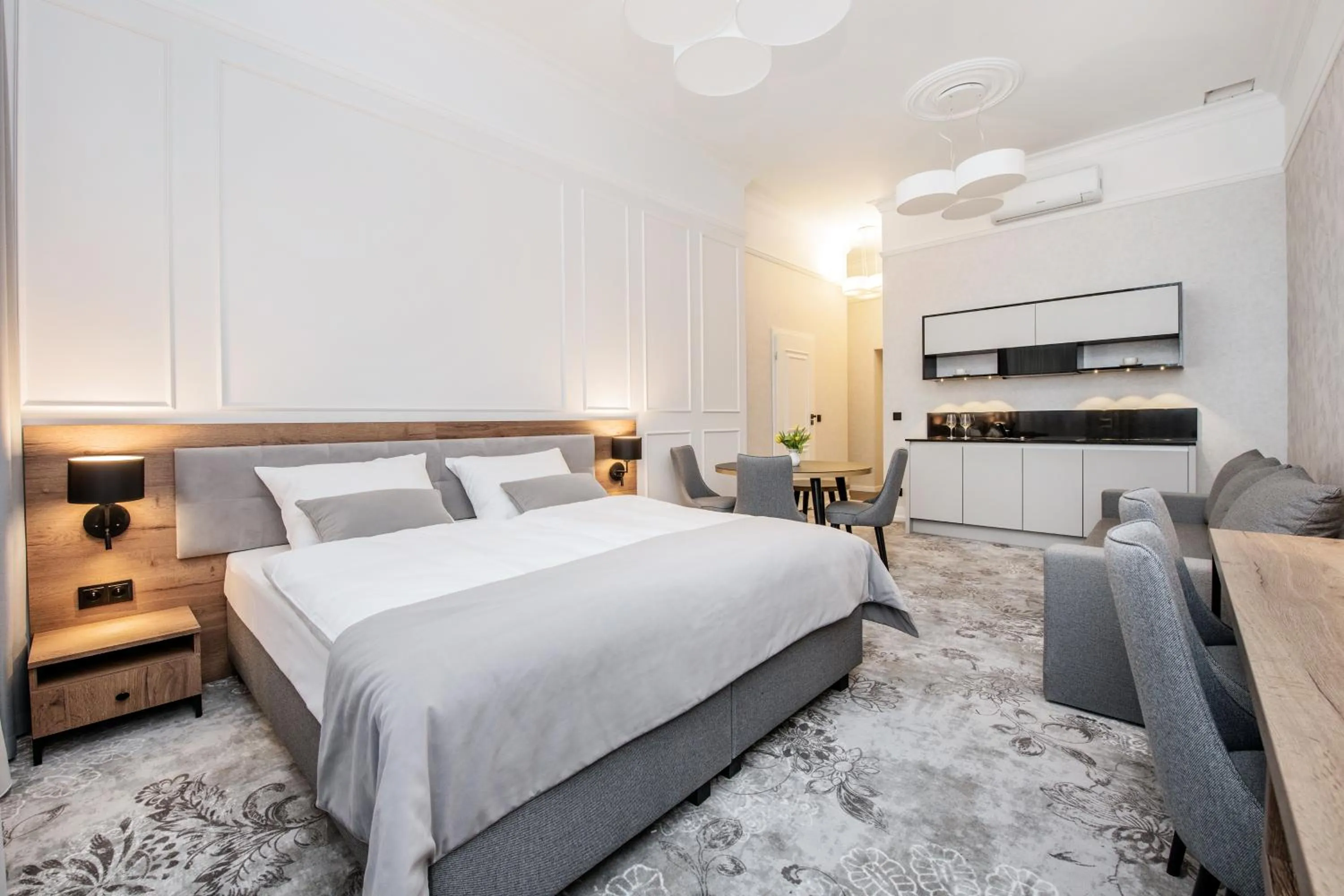 Bed in Vinfort Aparthotel