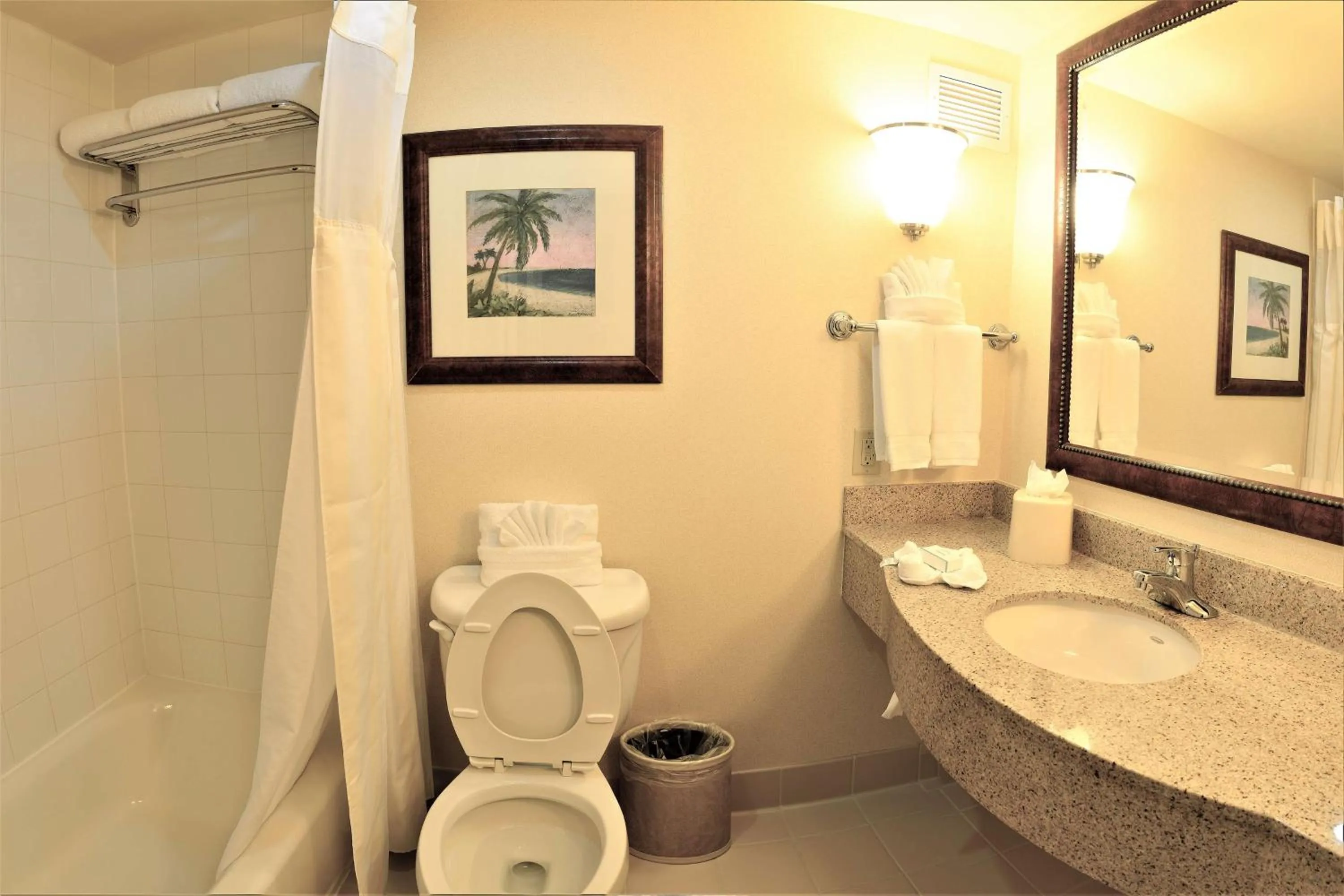 Bathroom in ACP Hotel Houston Westchase, MOD Collection by Sonesta