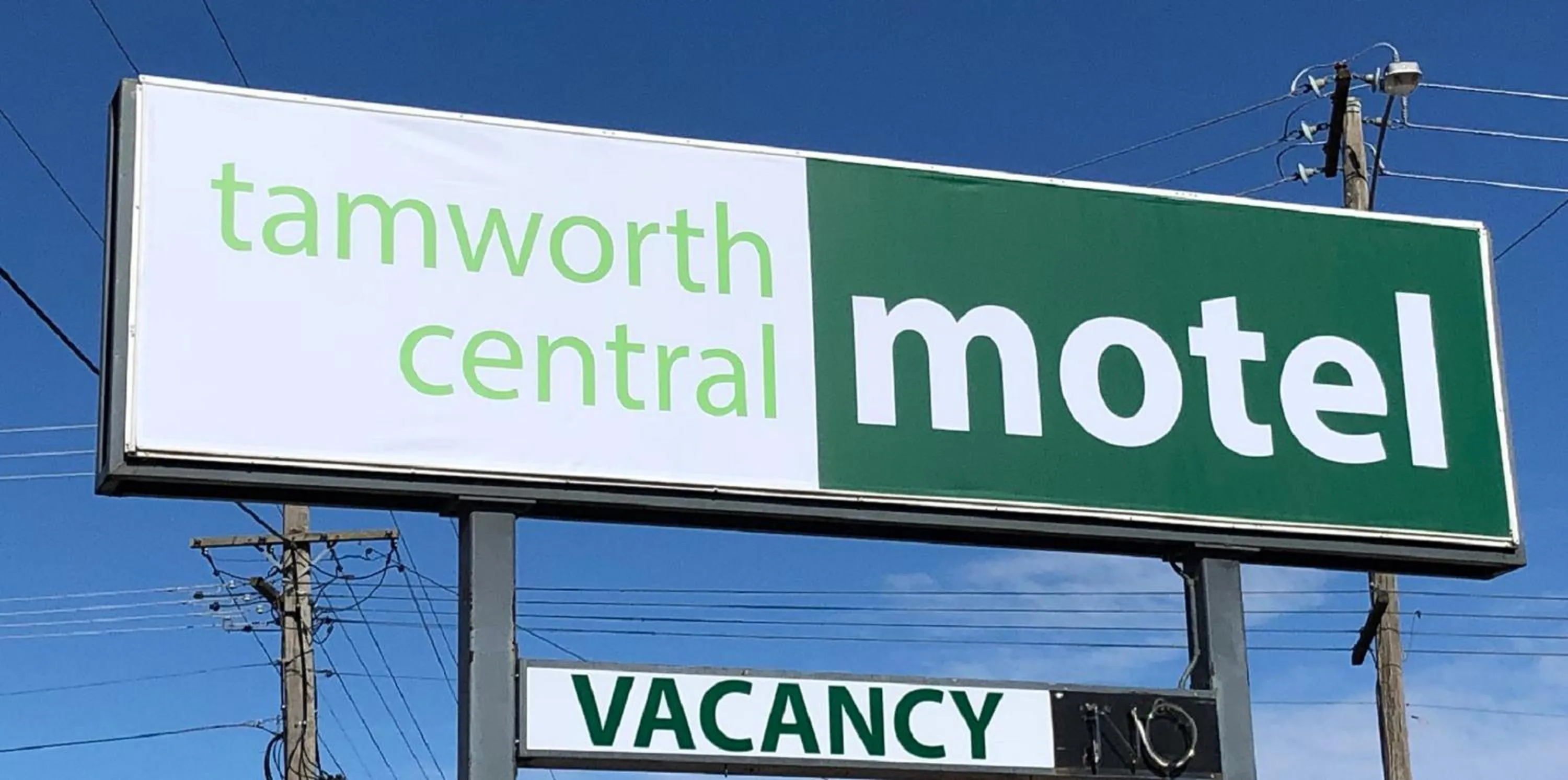 Property logo or sign in Tamworth Central Motel