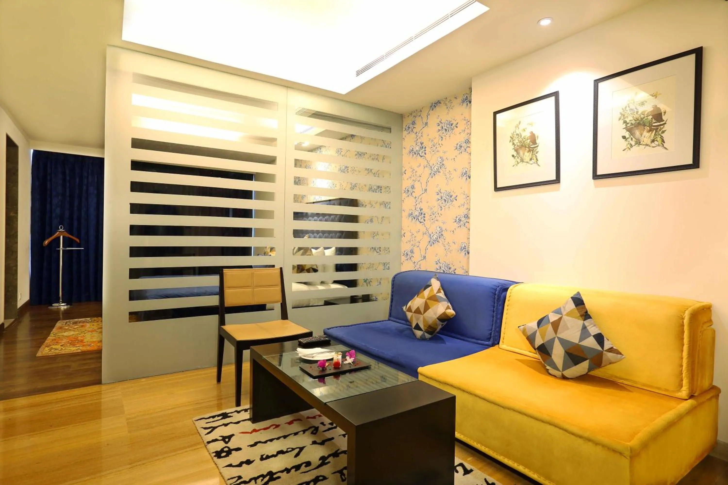 Living room in Mosaic Original,Noida