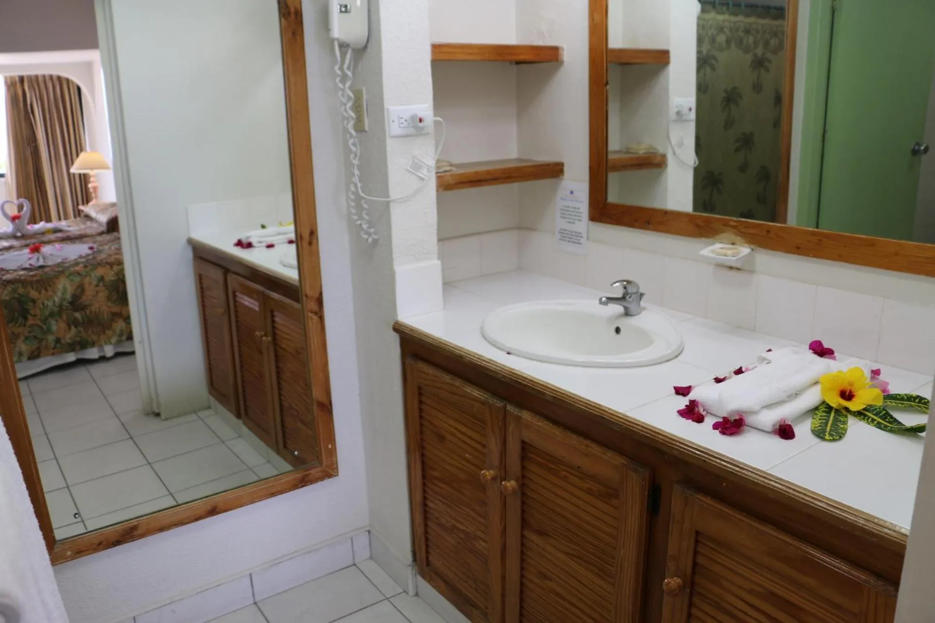 Bathroom in Crown Point Beach Hotel