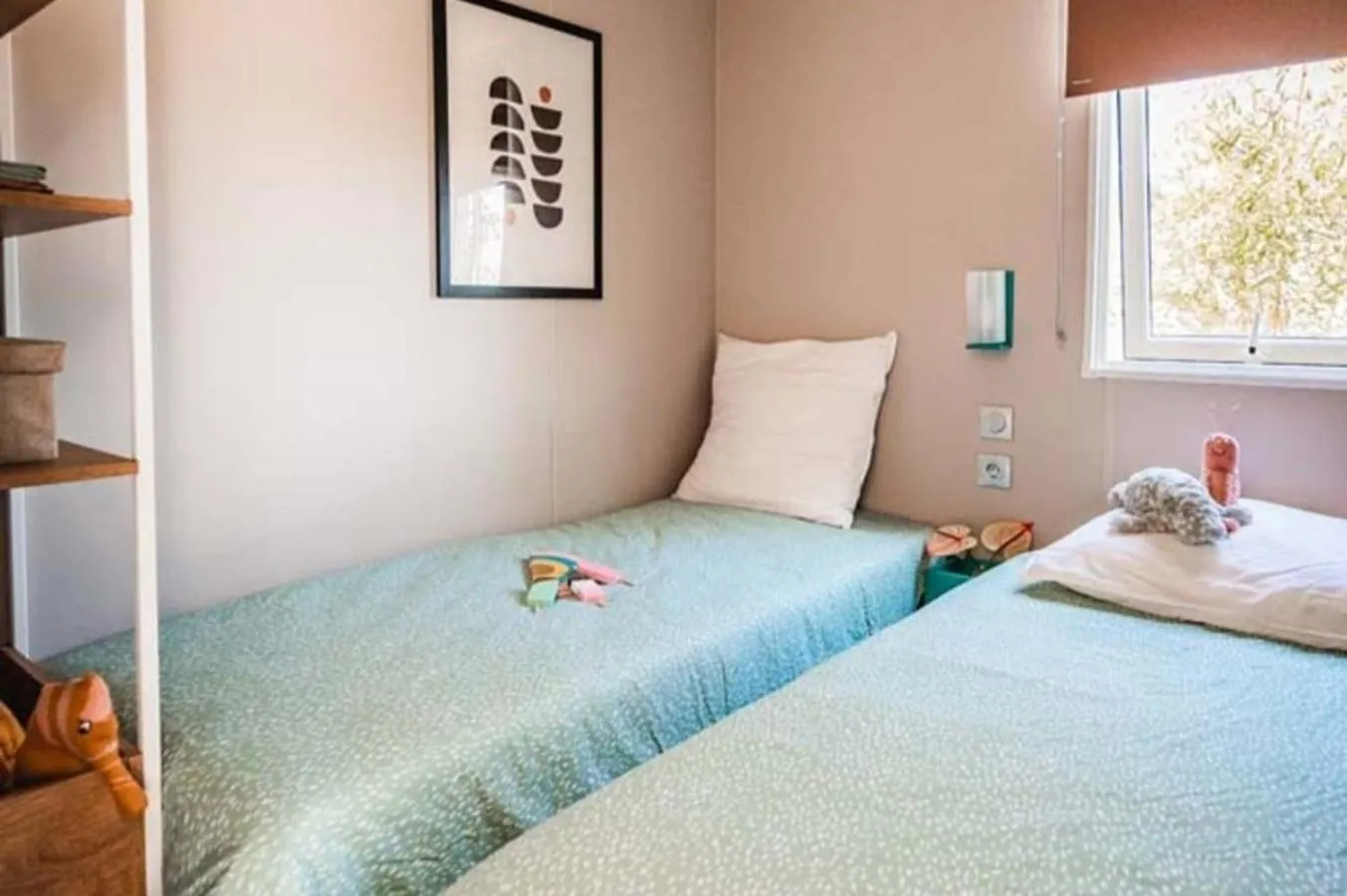 Bed in Mobil Homes Vacances