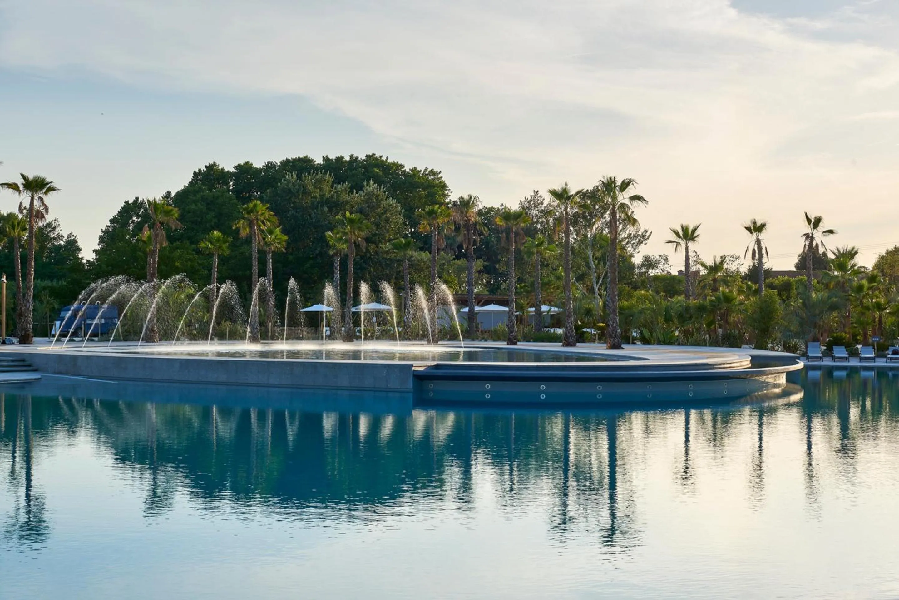 Swimming pool in Mobil Homes Vacances