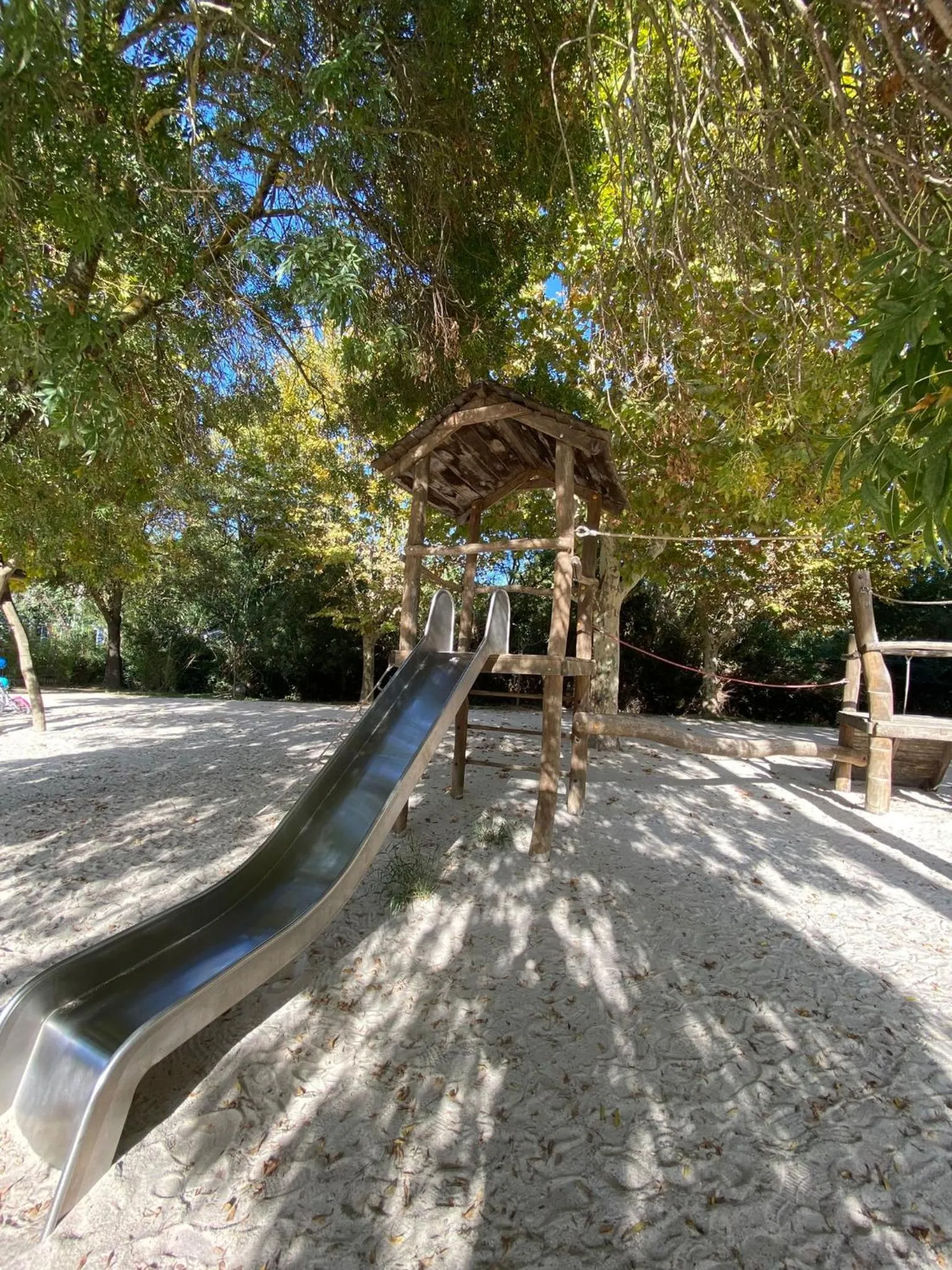 Children play ground in Mobil Homes Vacances