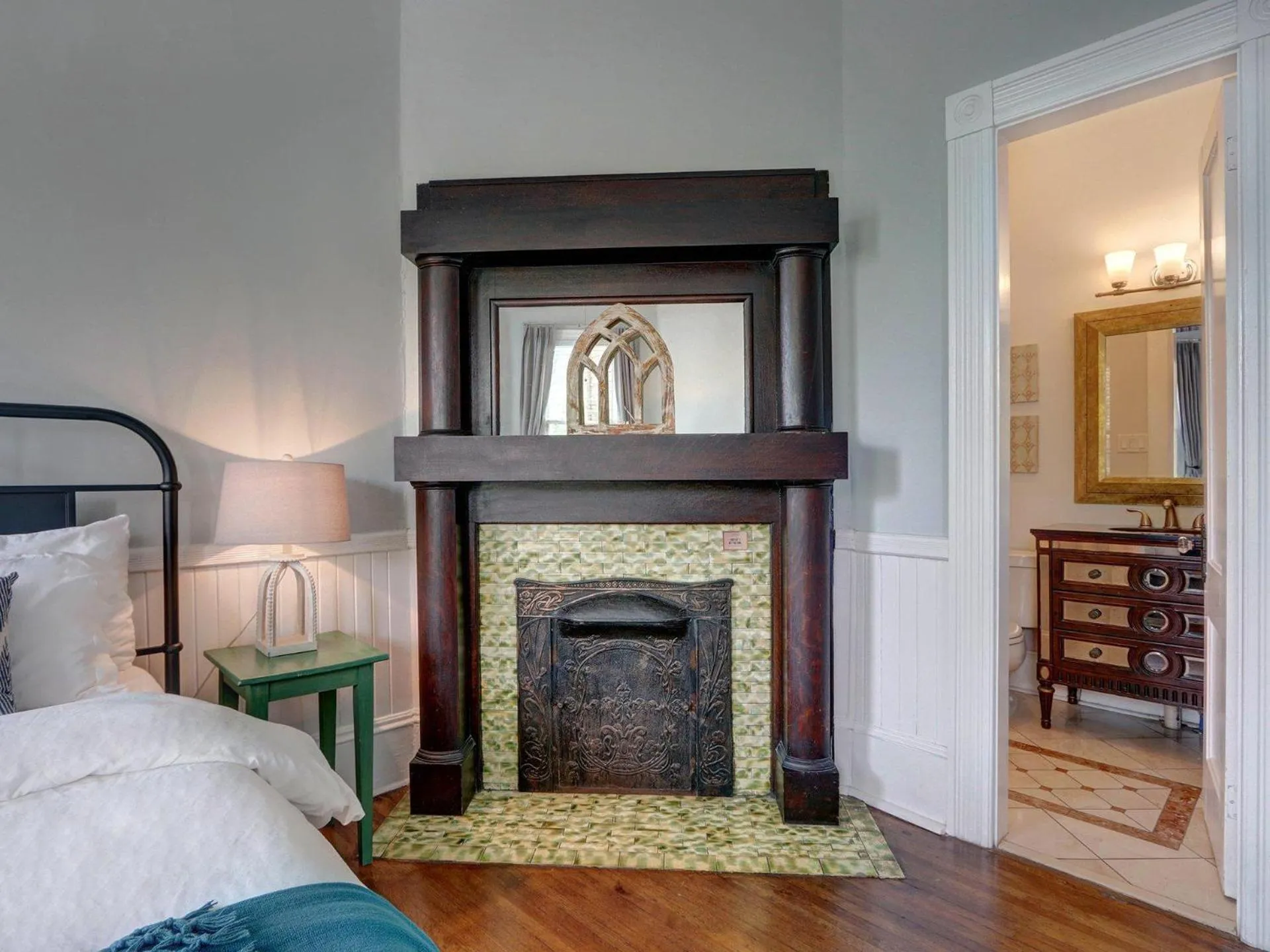 Bed in Parlor On Park