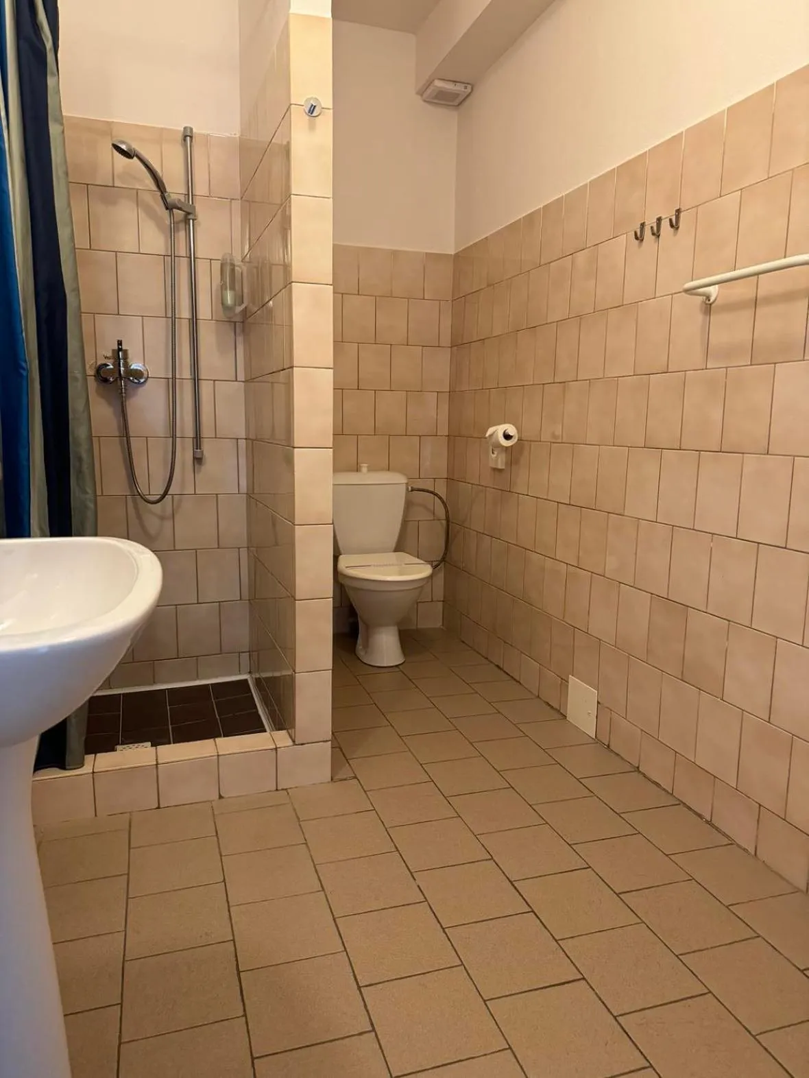 Shower in Hotel Formule