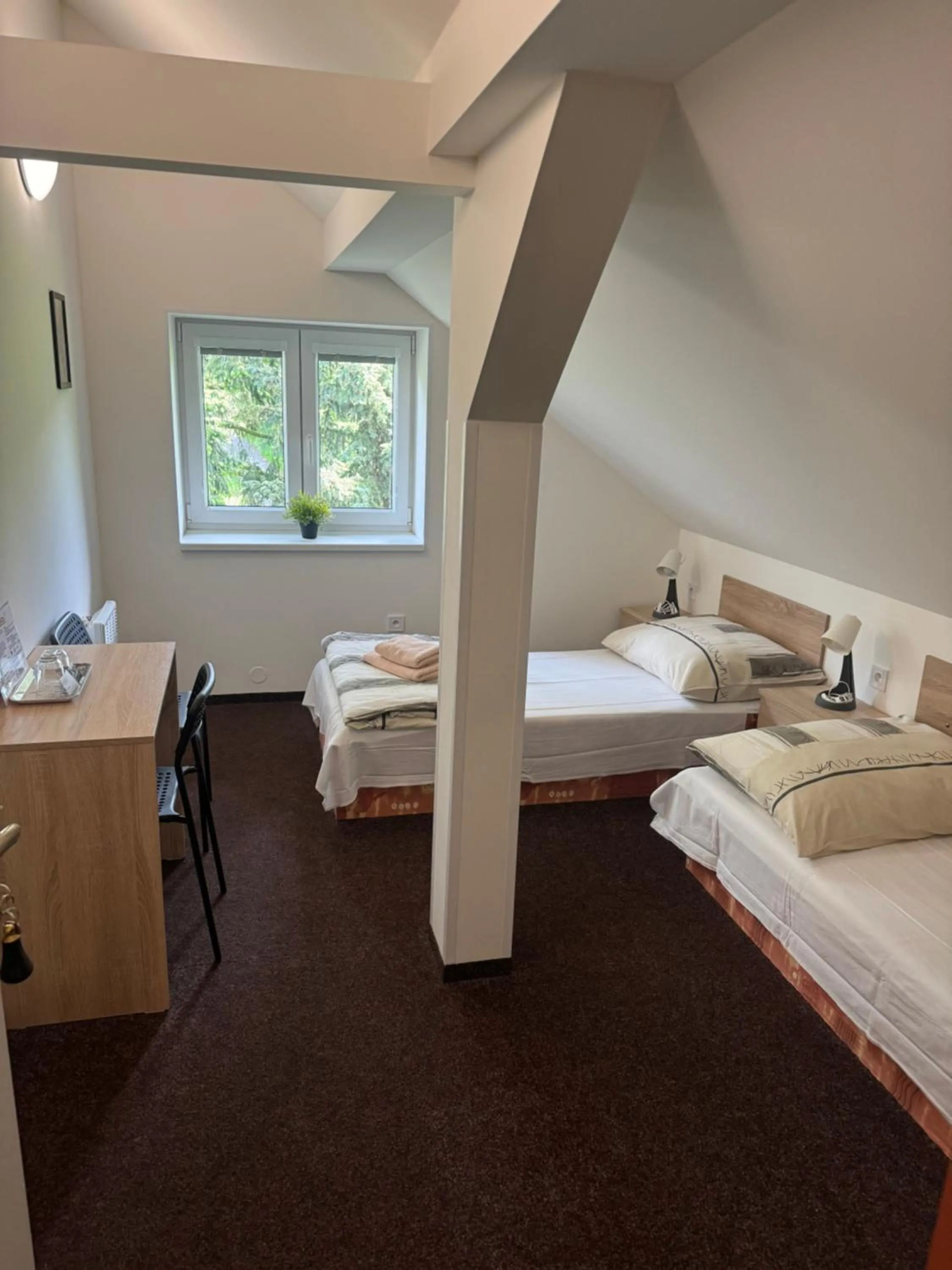 Bed in Hotel Formule