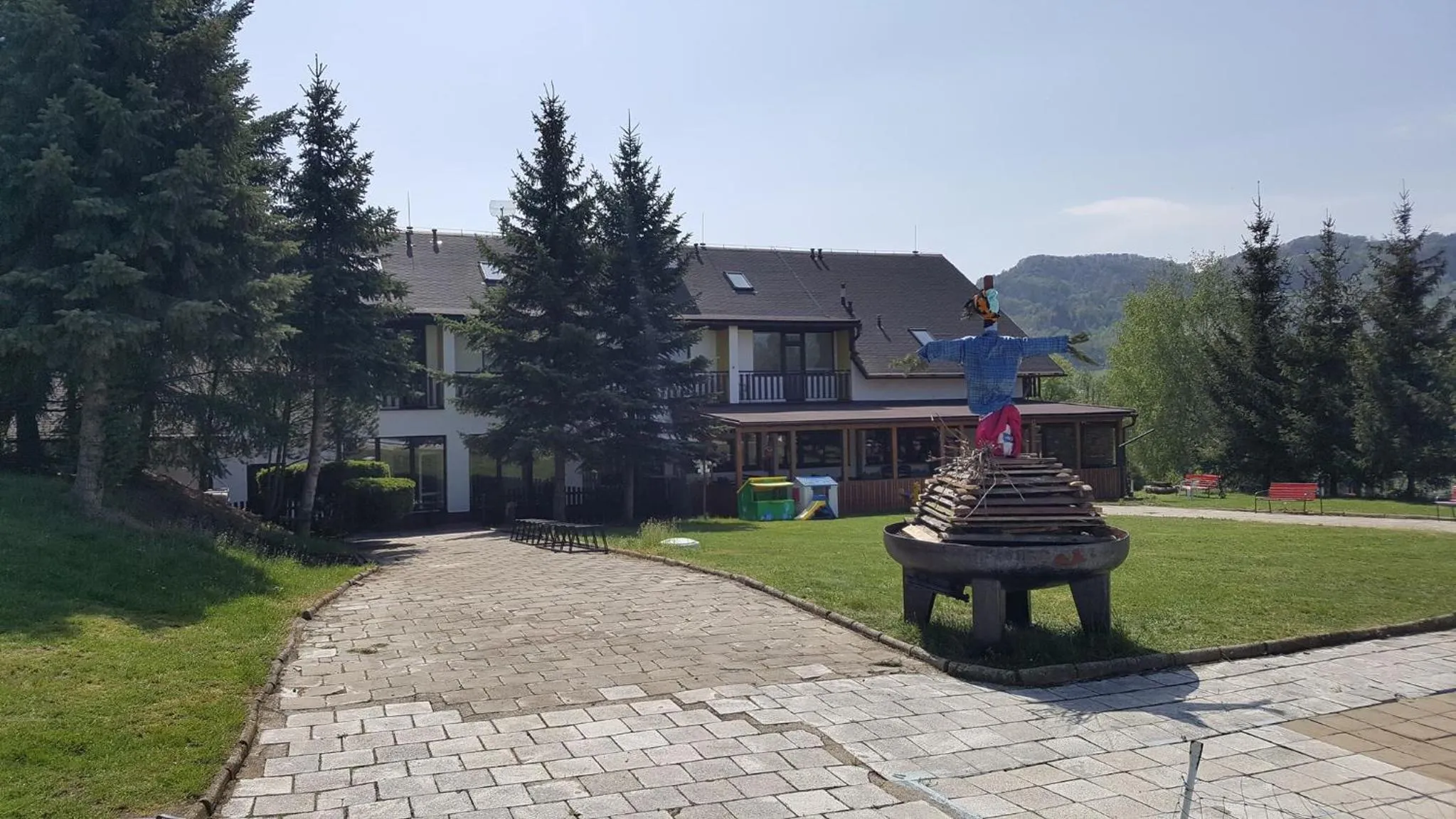 Garden in Hotel Formule