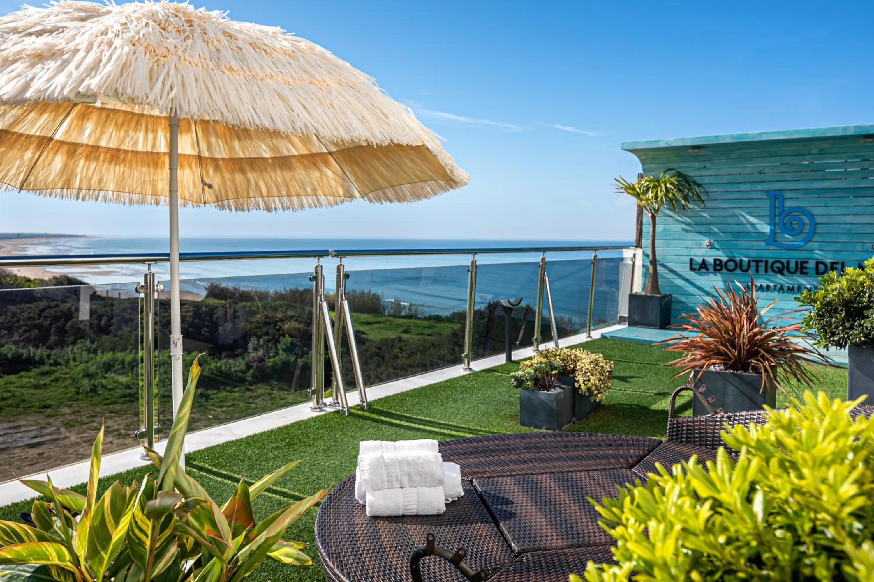 Garden view in Apartamentos Turísticos La Boutique del Mar