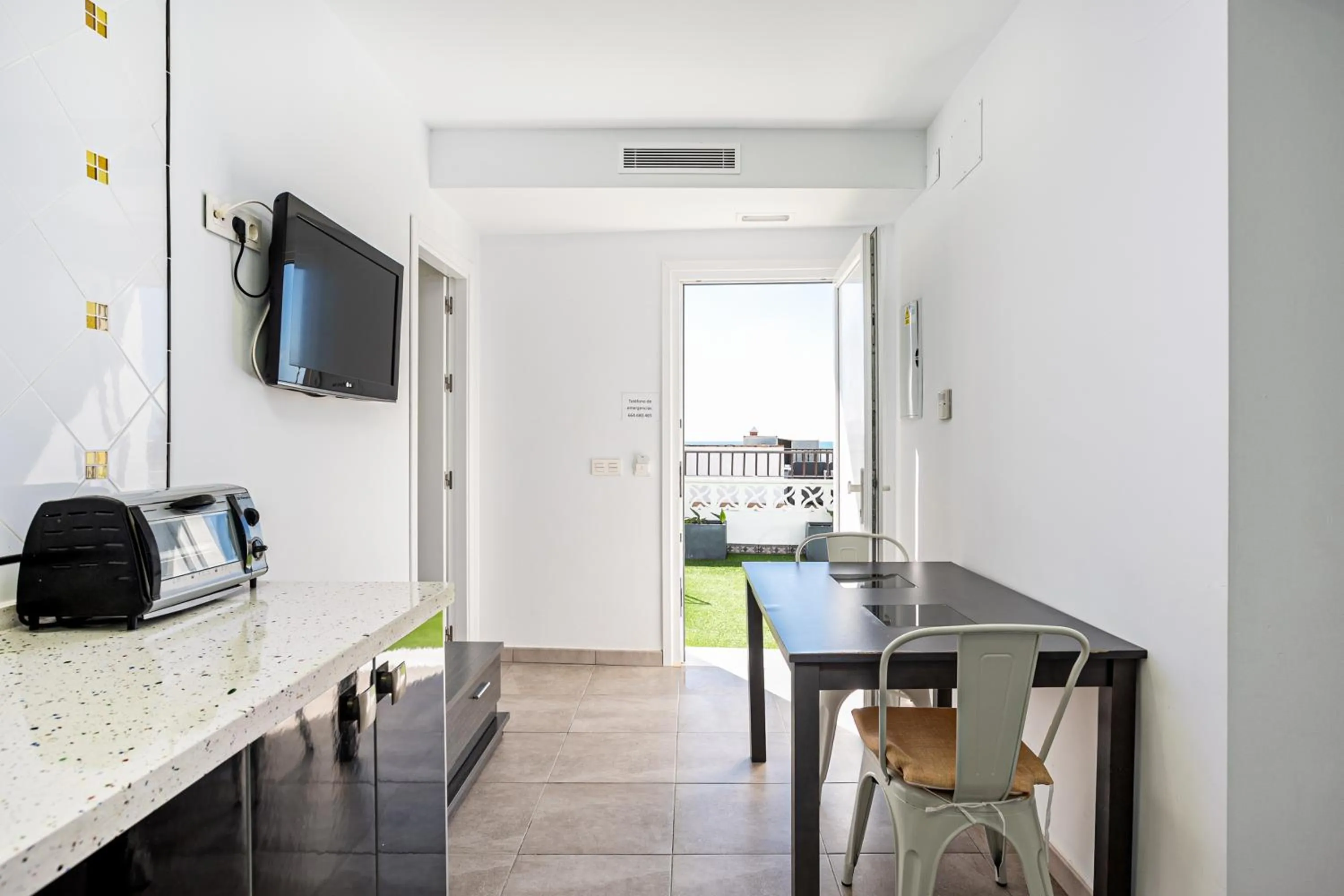 Dining area in Apartamentos Turísticos La Boutique del Mar