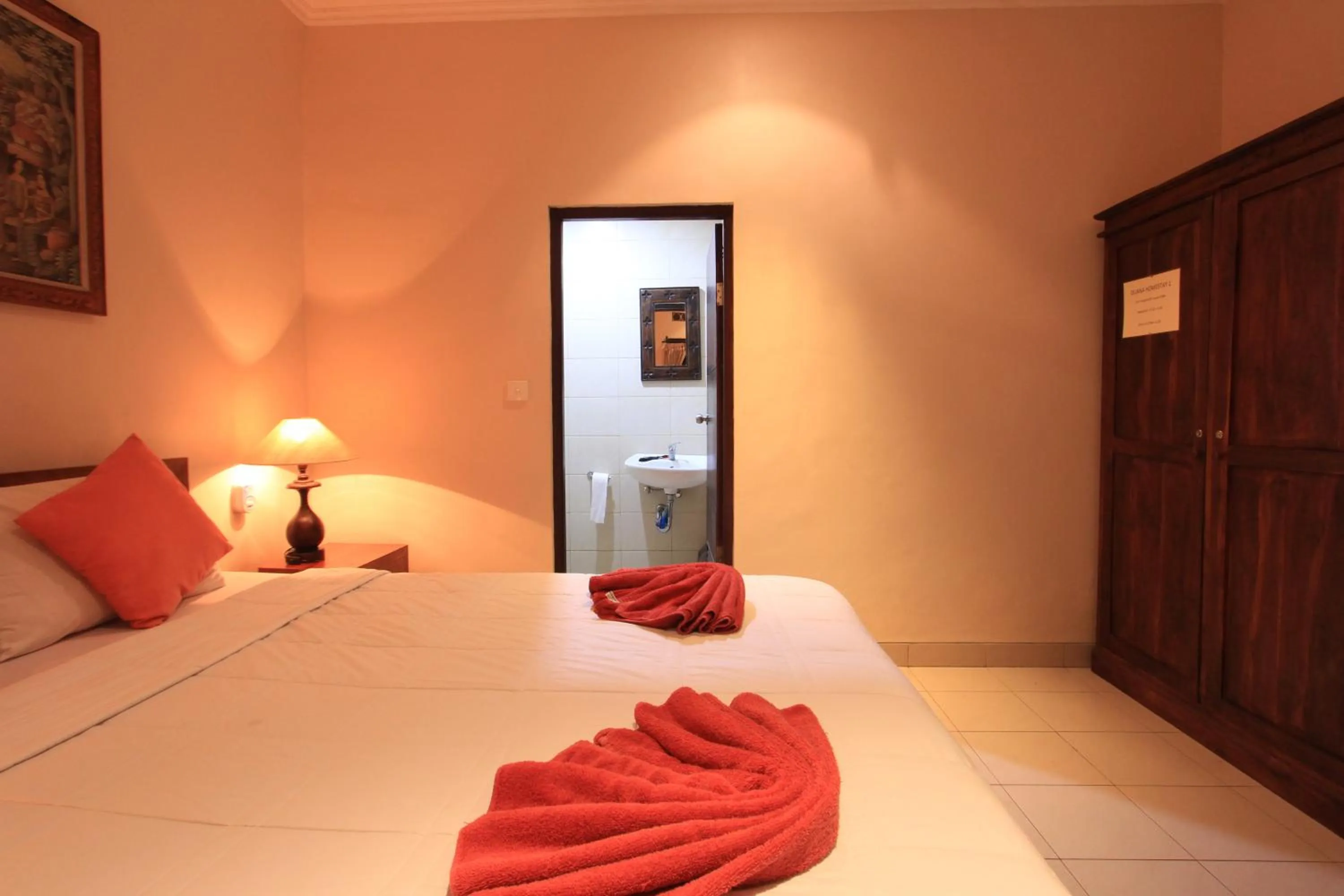 Bed in Duana's Homestay