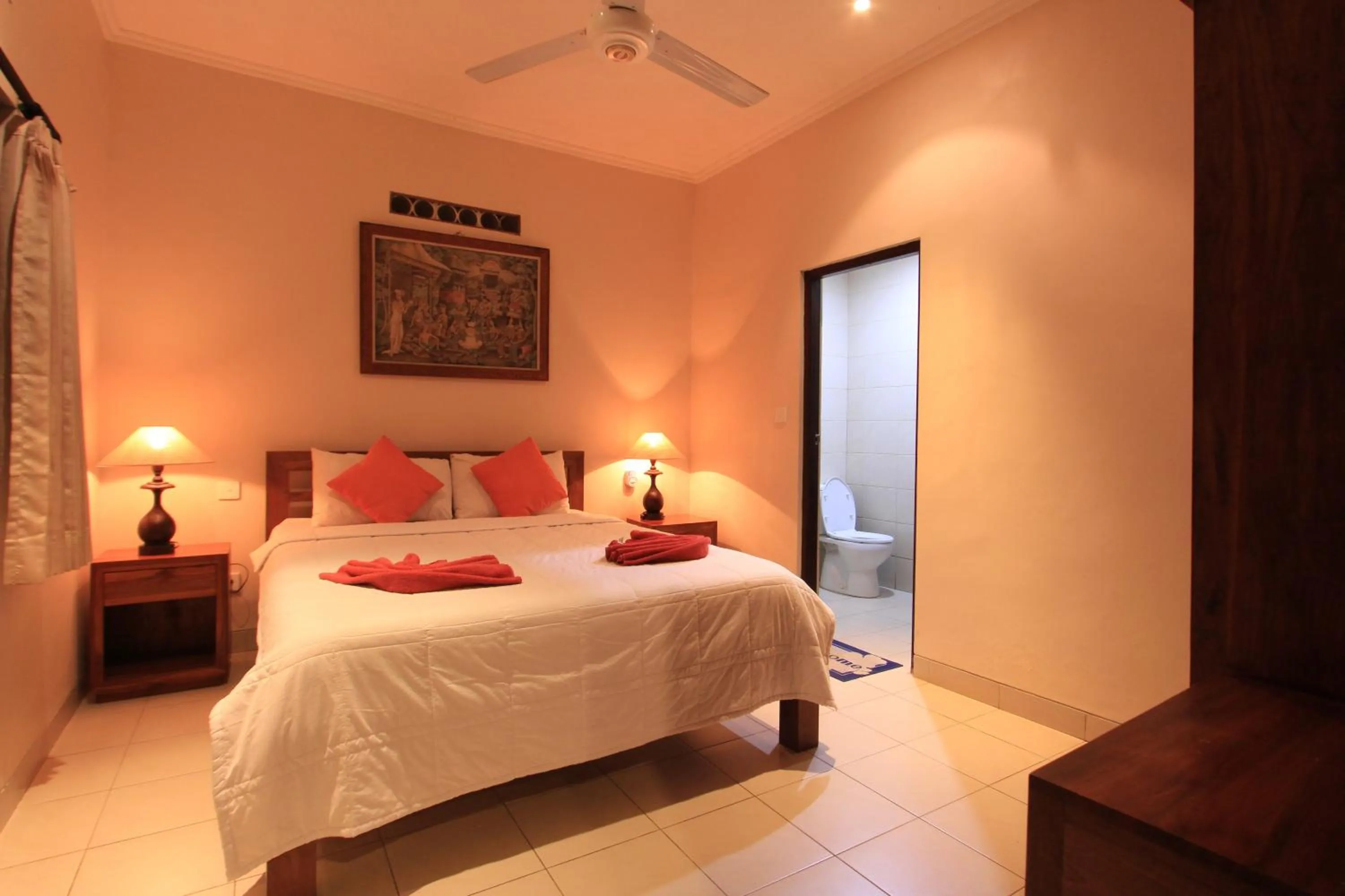 Bed in Duana's Homestay