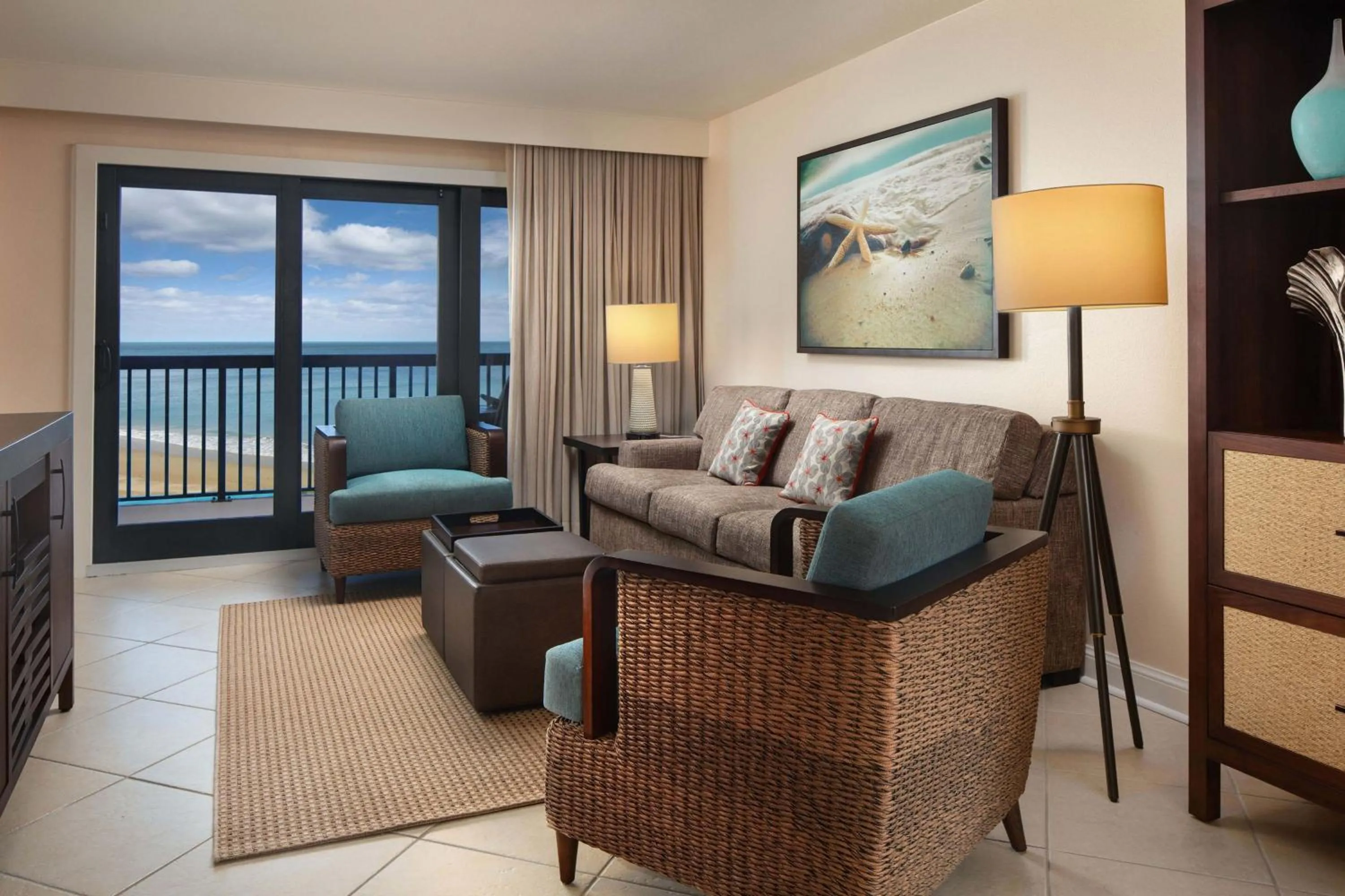 Living room in Vistana Beach Club