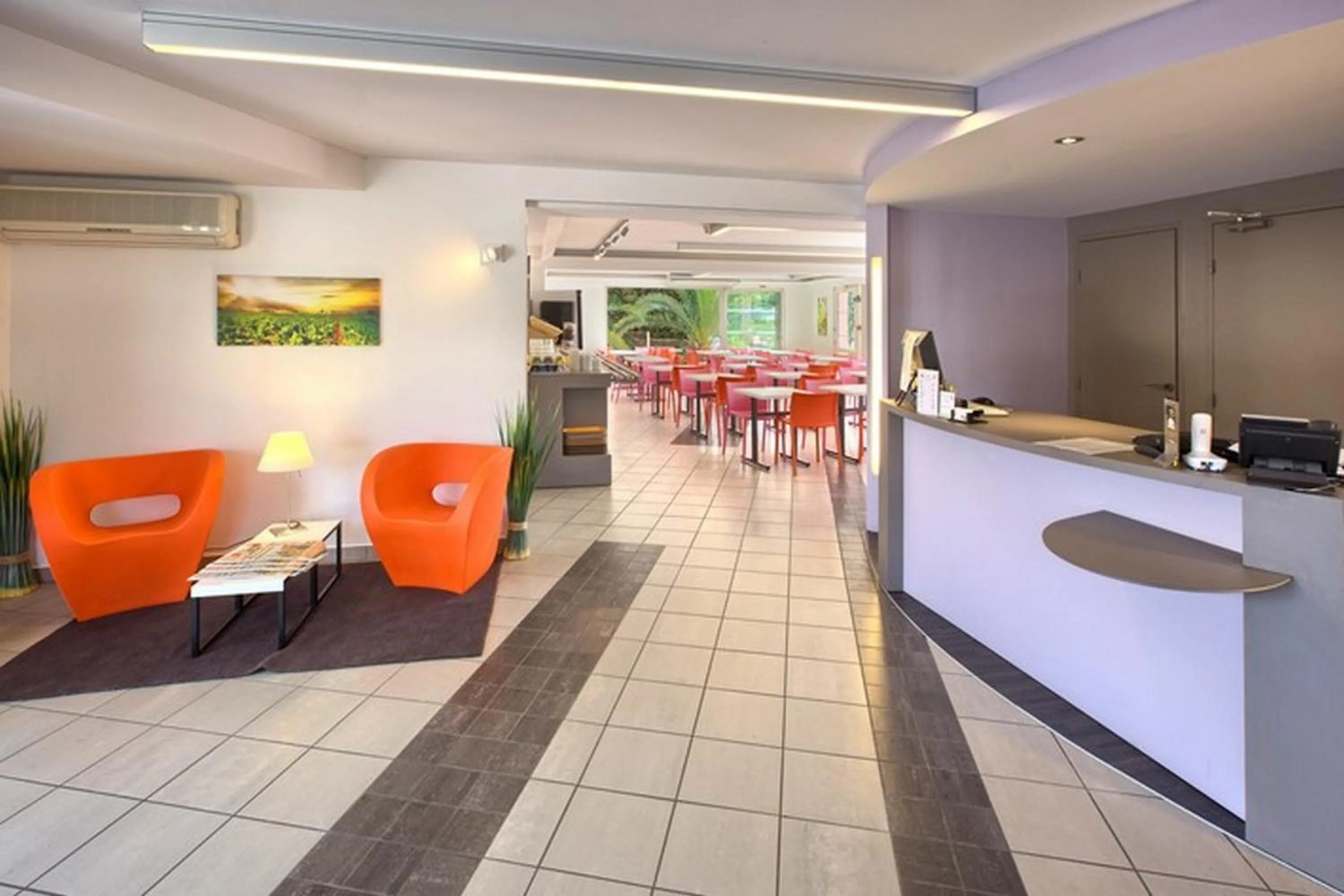 Decorative detail in Hôtel Formules Club